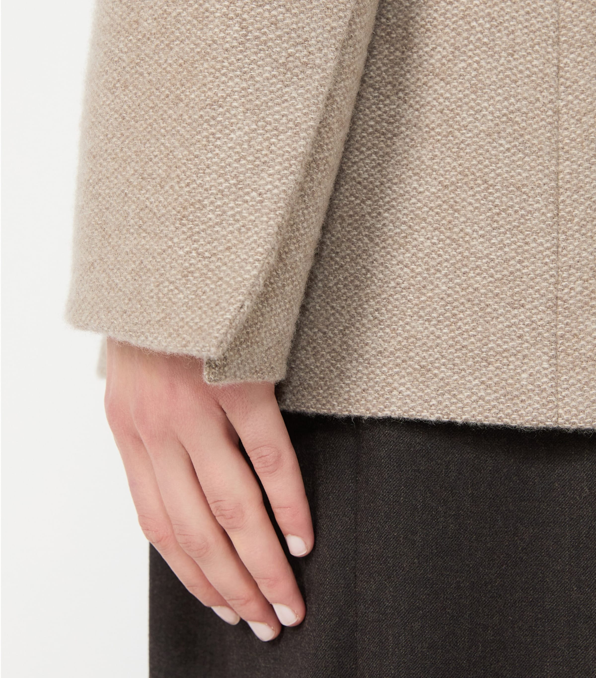 Max Mara Womens Cashmere Jacket Sand Image 7