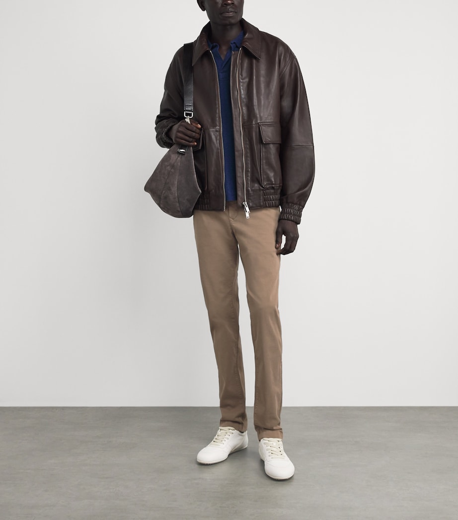 JACOB COHËN Mens Bobby Slim Chinos Image 2