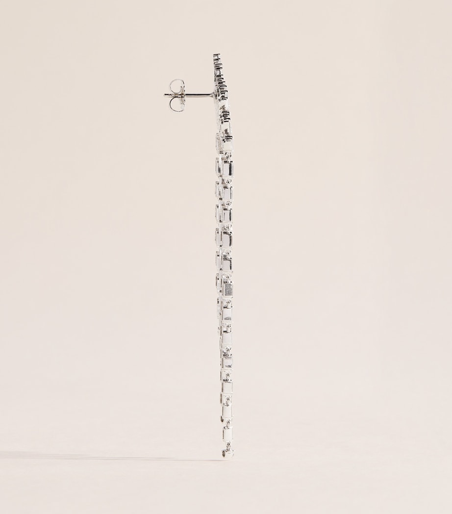 Suzanne Kalan White Gold and Diamond Angel Drop Earrings Wg/wd Image 3
