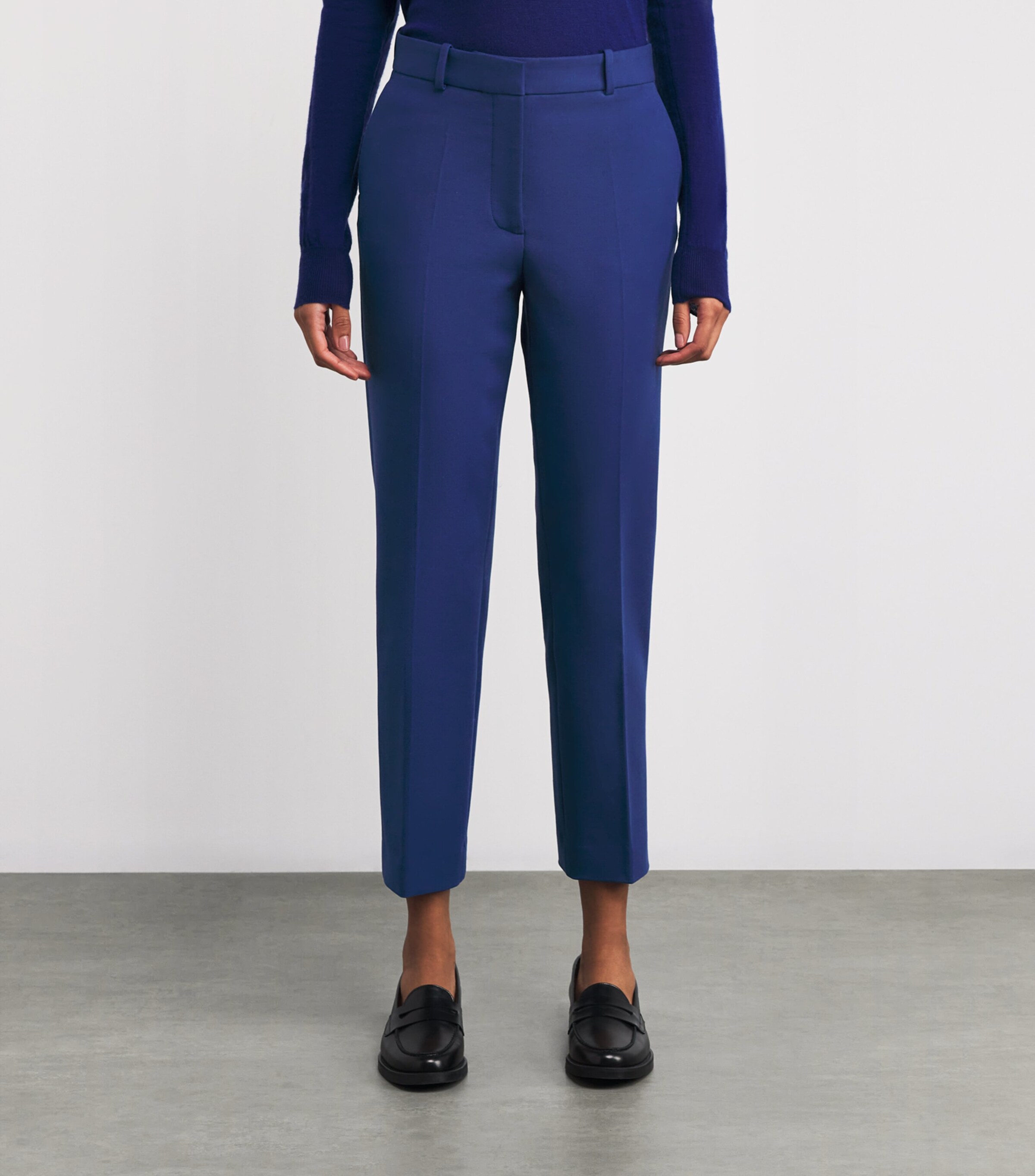 Gabardine Stretch Coleman Trousers COBALT Image 3