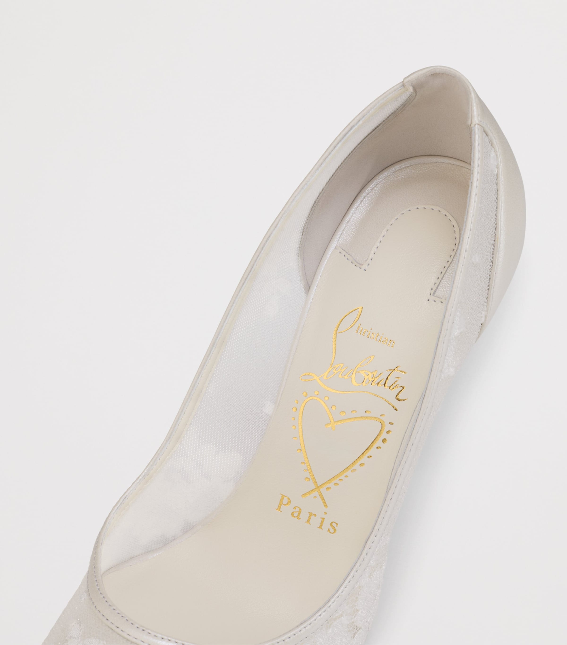 Christian Louboutin Miss Z Lace Pumps 100 Image 6