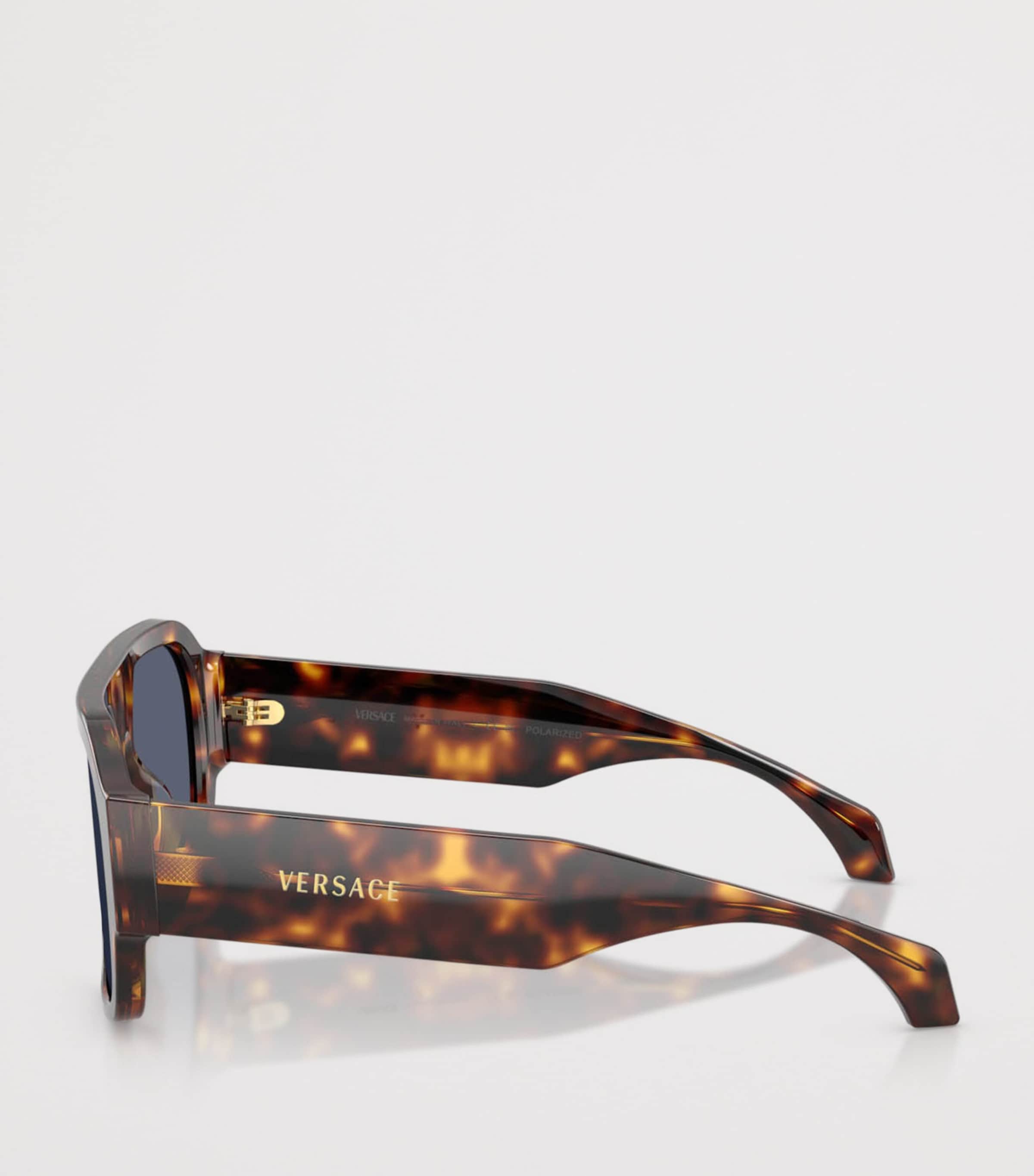 Versace Acetate VE4508U Square Sunglasses Brown Image 3