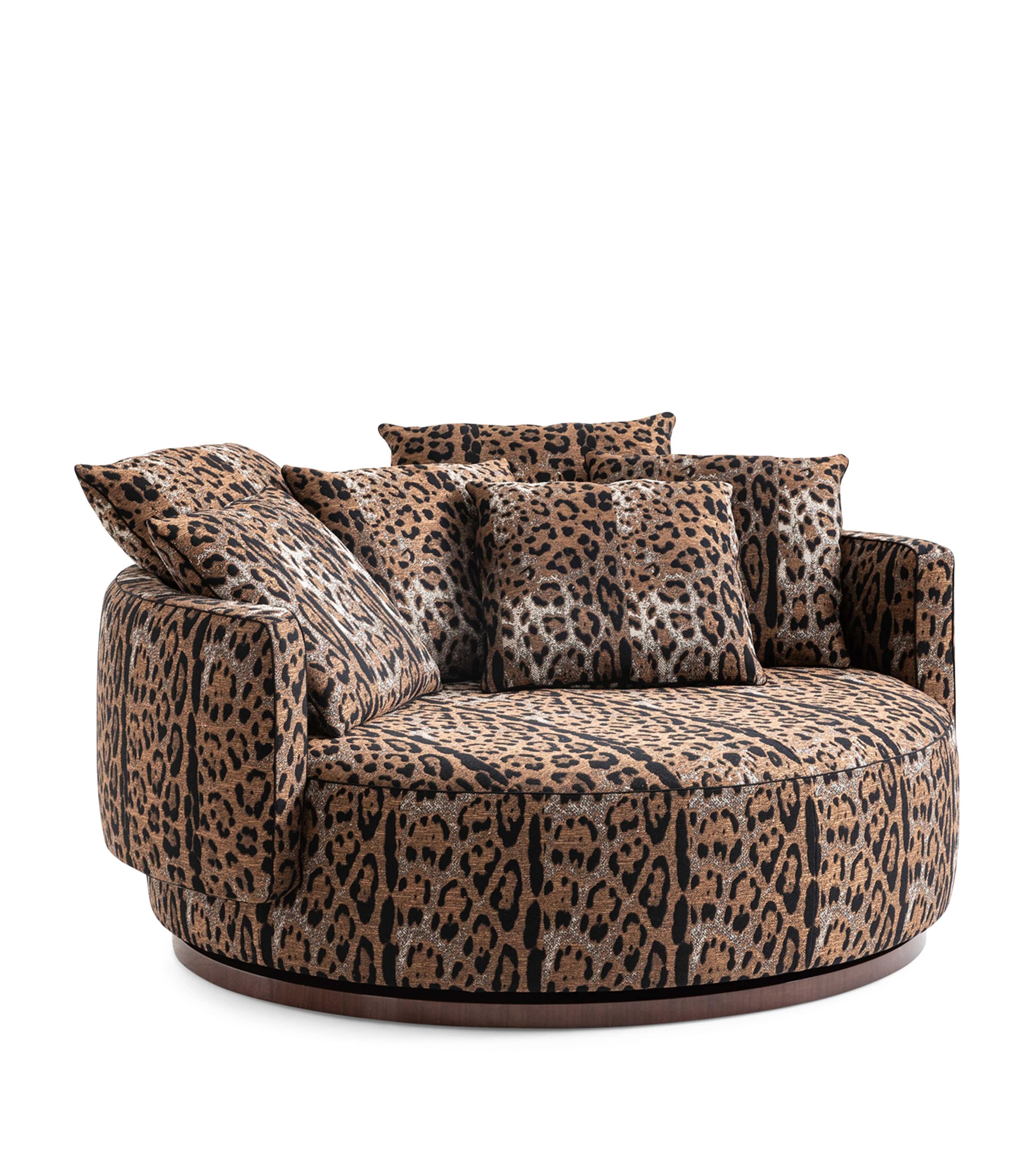 Leopard Planetario Giove Loveseat LEOPARDO Image 1