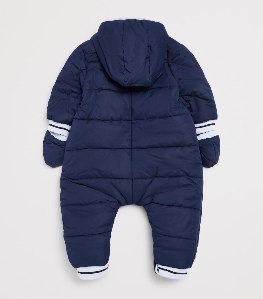 Padded Zip-Up Snowsuit (1-18 Months) NAVY Image 2