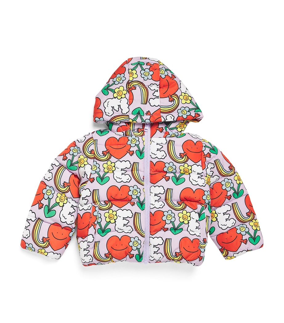 Earth Friends Puffer Jacket (3-36 Months) 522MCVIOLA/MULTI Image 1