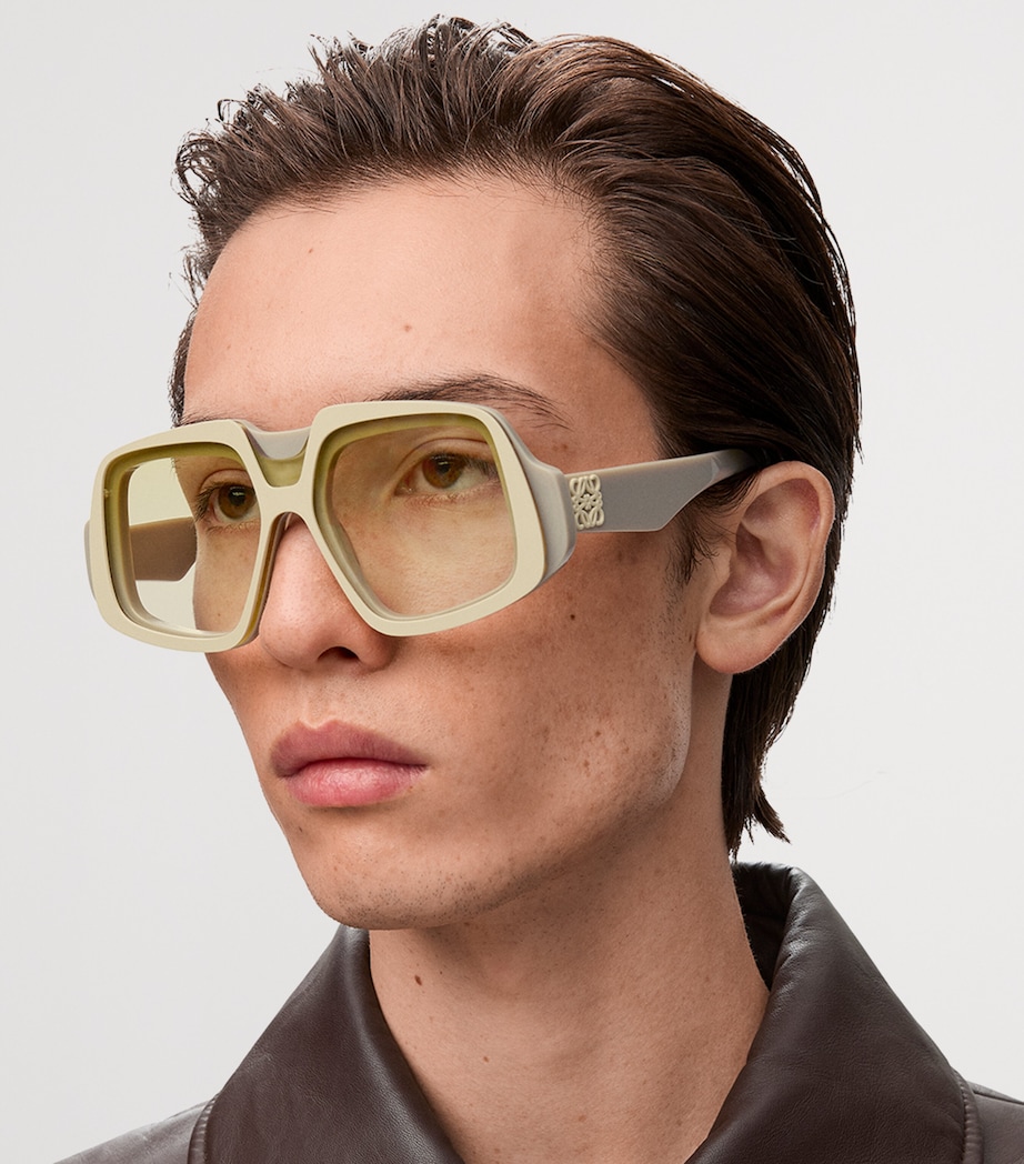 Oversized Collage Sunglasses SHINY CLAY Image 5