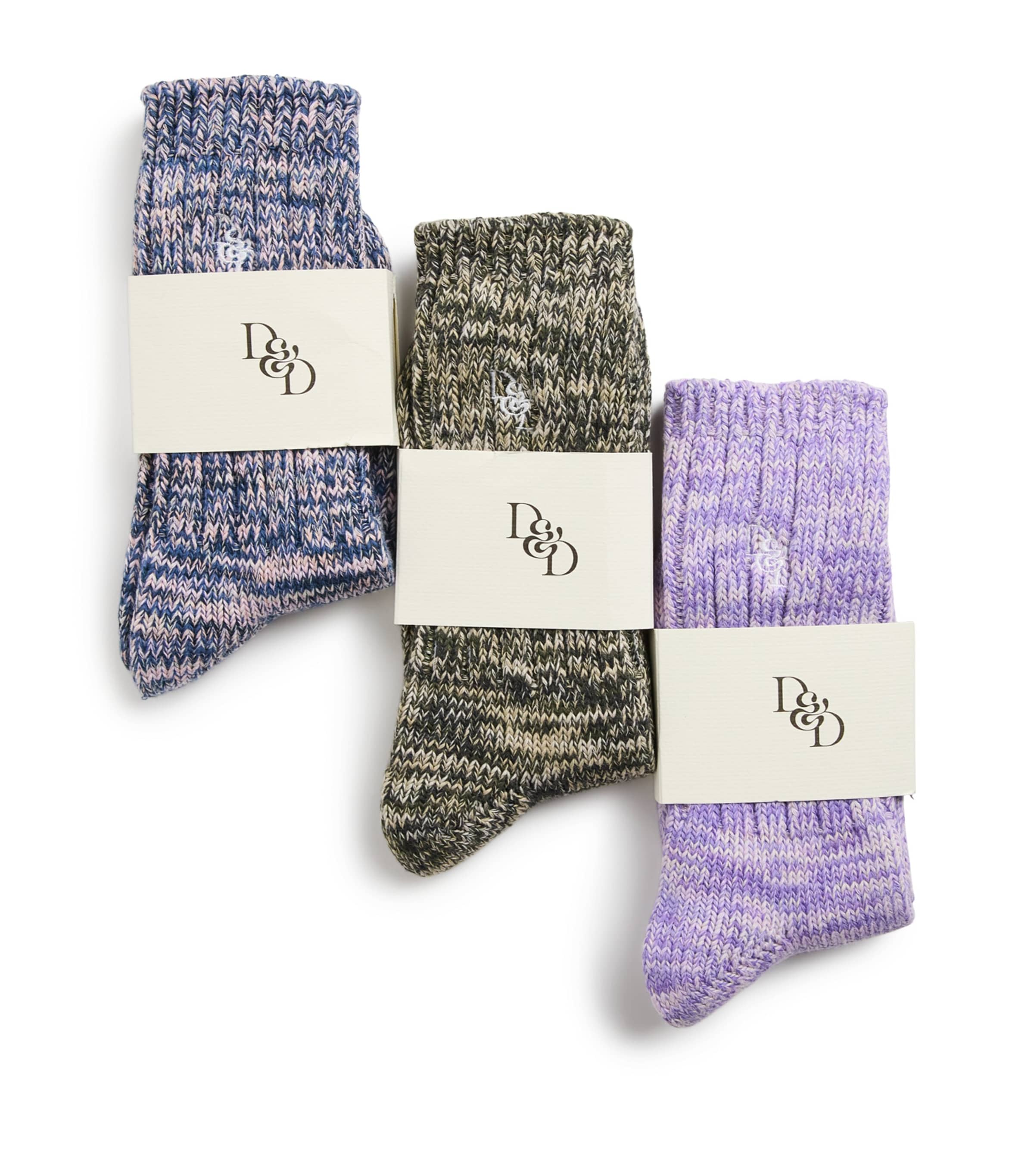 Desmond & Dempsey Cotton-blend Socks