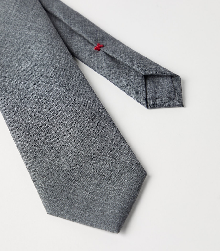 Virgin Wool Tie C079 Image 3