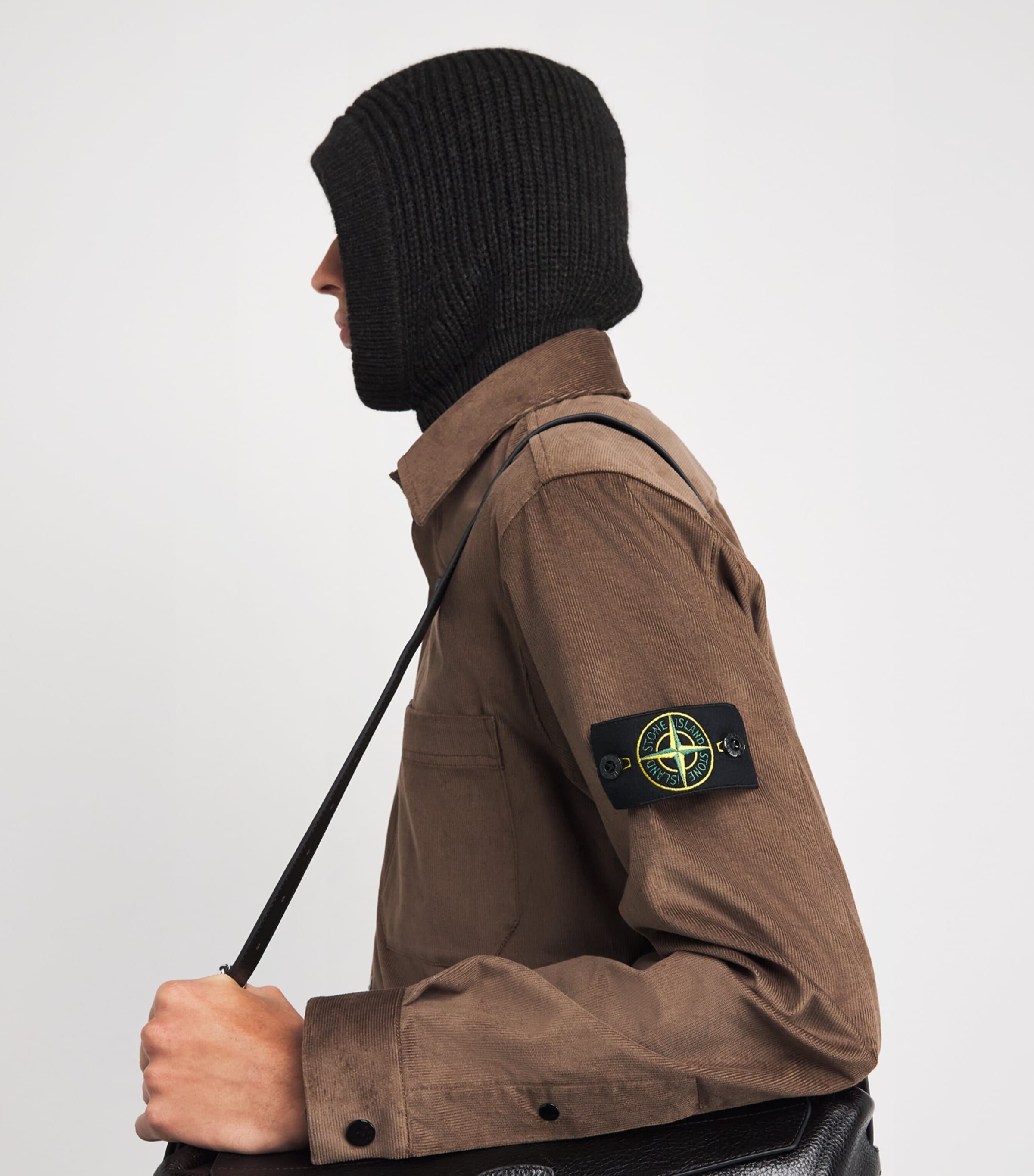 Cotton Corduroy Compass Overshirt V007C Image 6