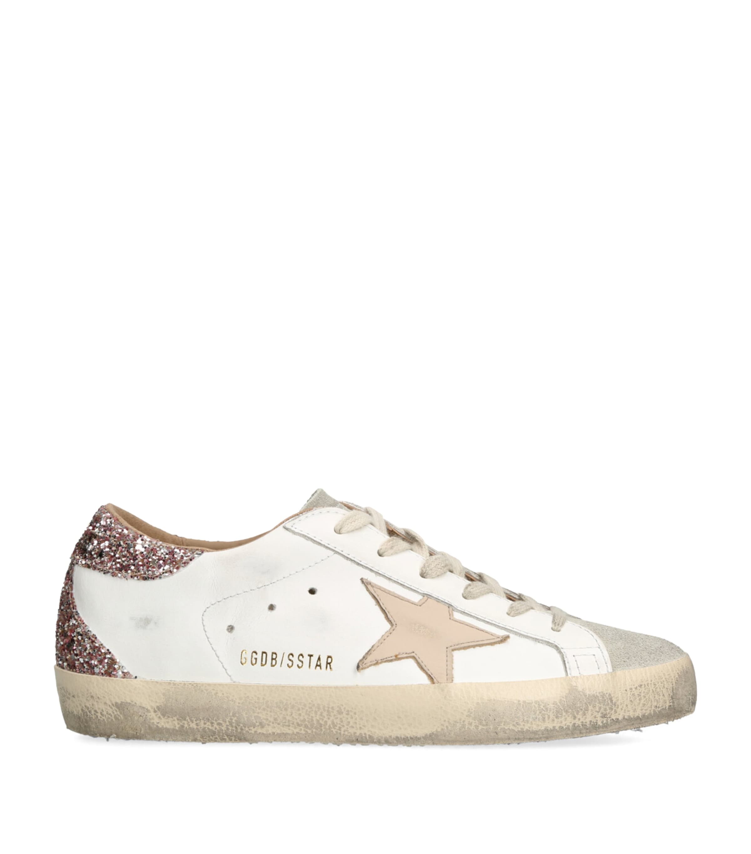 Golden Goose Unisex Hi Star Lace Up Sneakers In White