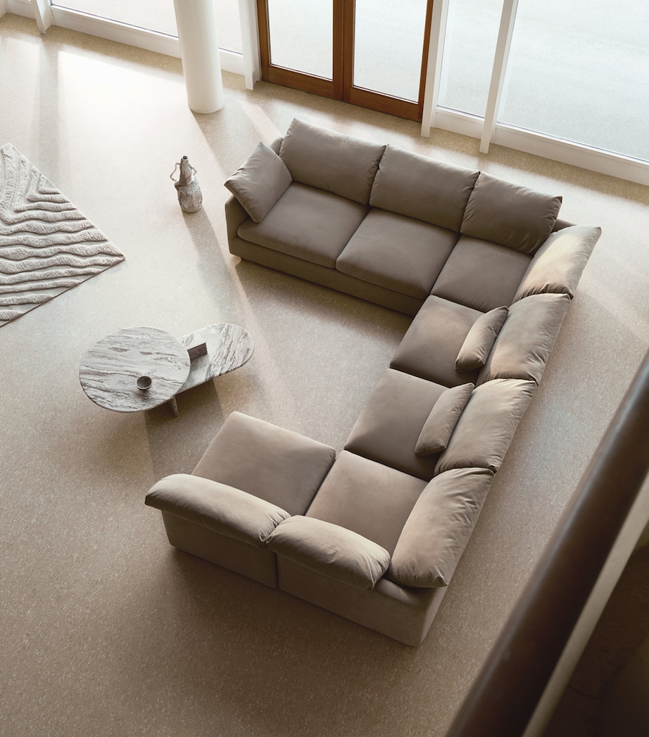 BoConcept Large Milano Corner Sofa Sand Image 2