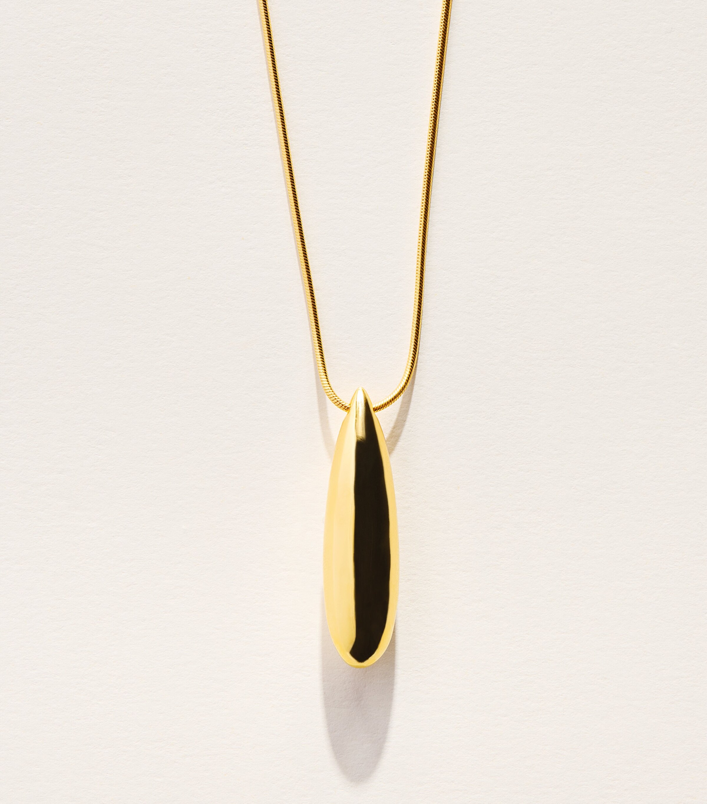LIÉ STUDIO Gold Plated Dolly Necklace Gold Image 1