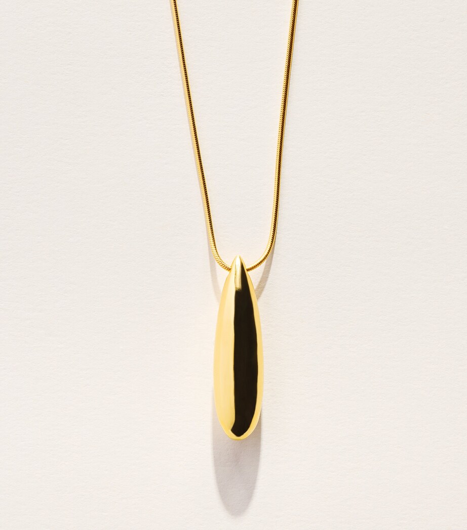 LIÉ STUDIO Gold Plated Dolly Necklace Gold Image 1