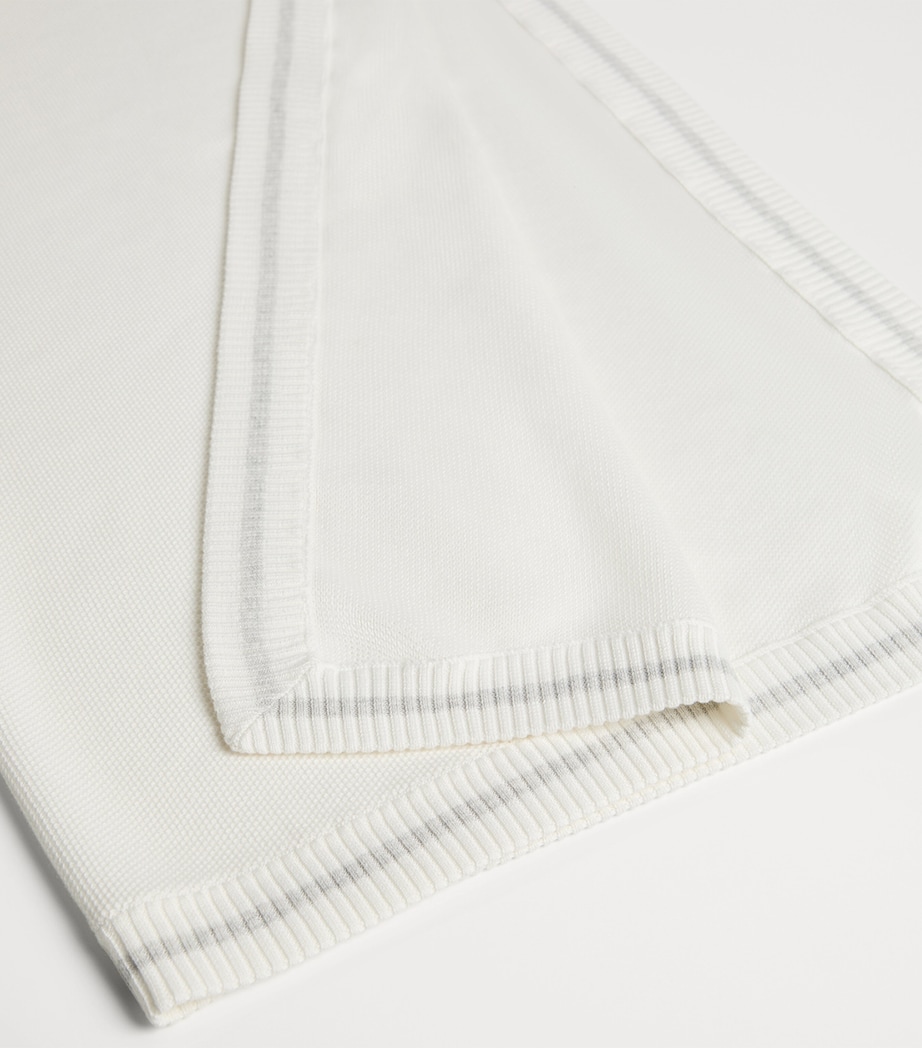 Cotton Embroidered Bernie Blanket (80cm x 80cm) CO312 Image 2