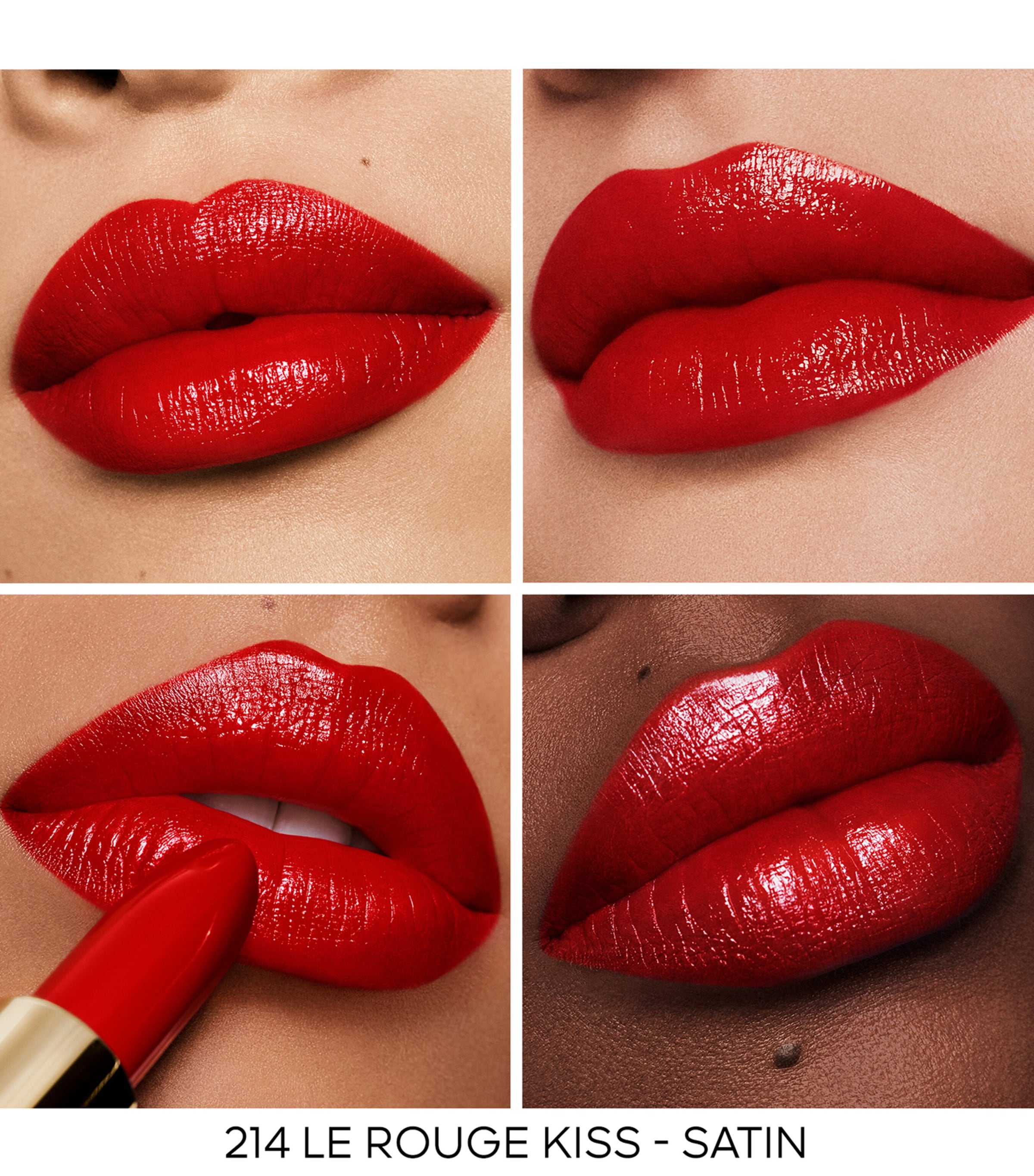 Rouge G Ultra-Care Satin Lipstick - Refill 214 ROUGE KISS Image 3