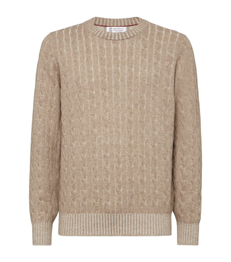 Cashmere Cable-Knit Sweater CG678 Image 1