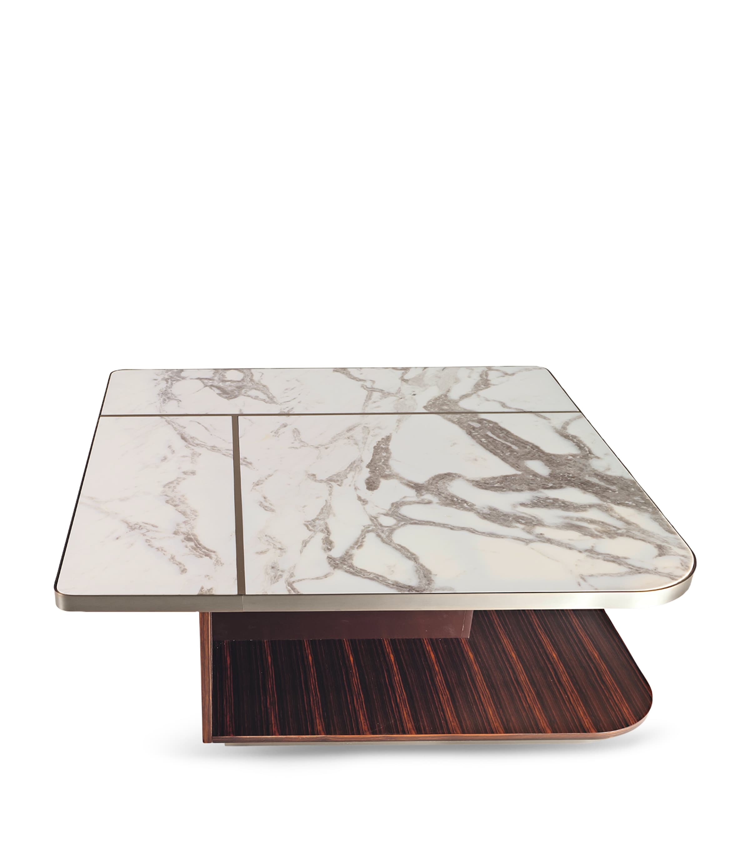 Luxor Cocktail Table WHITE Image 1