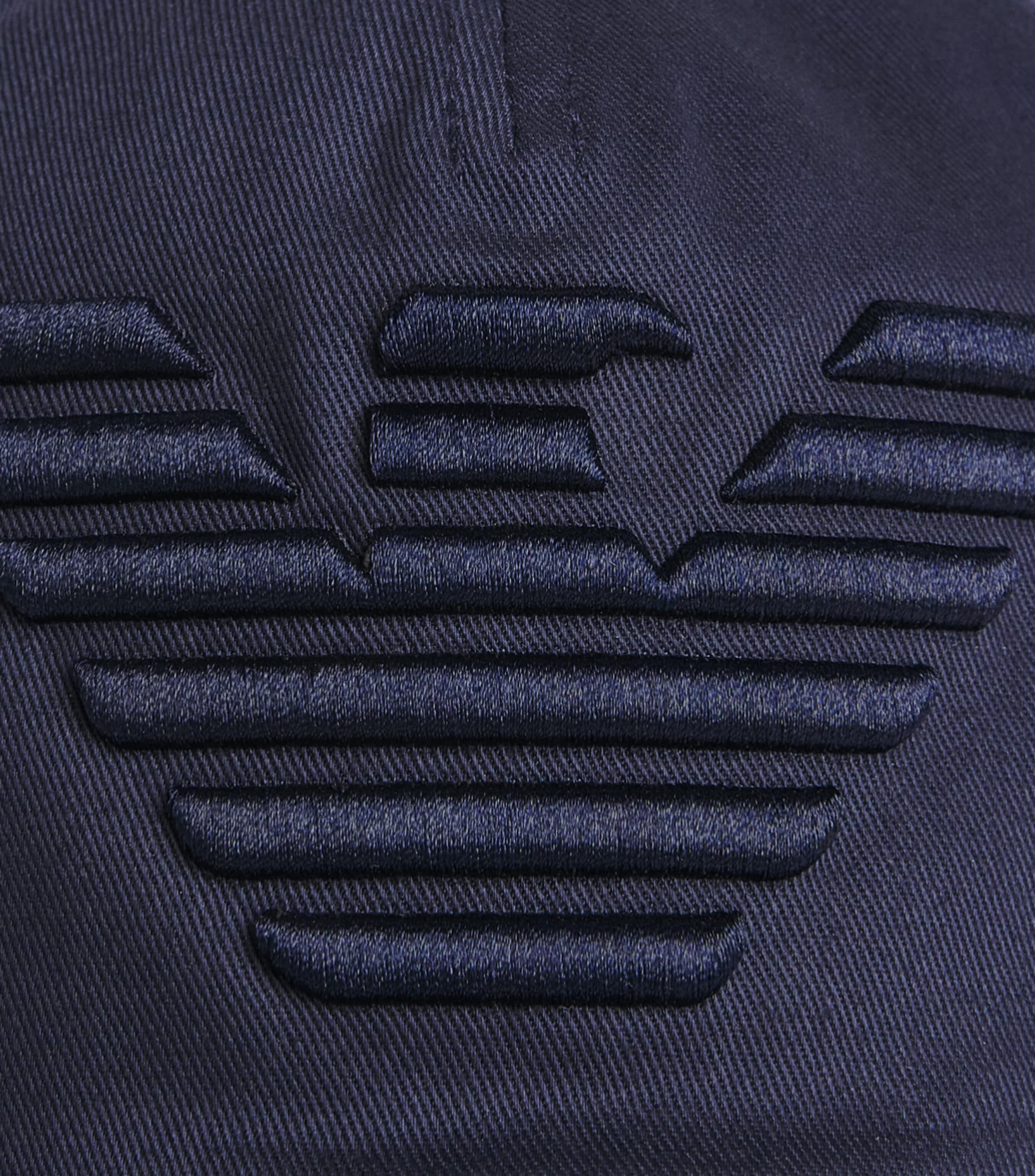 Emporio Armani Cotton Eagle Baseball Cap Image 4