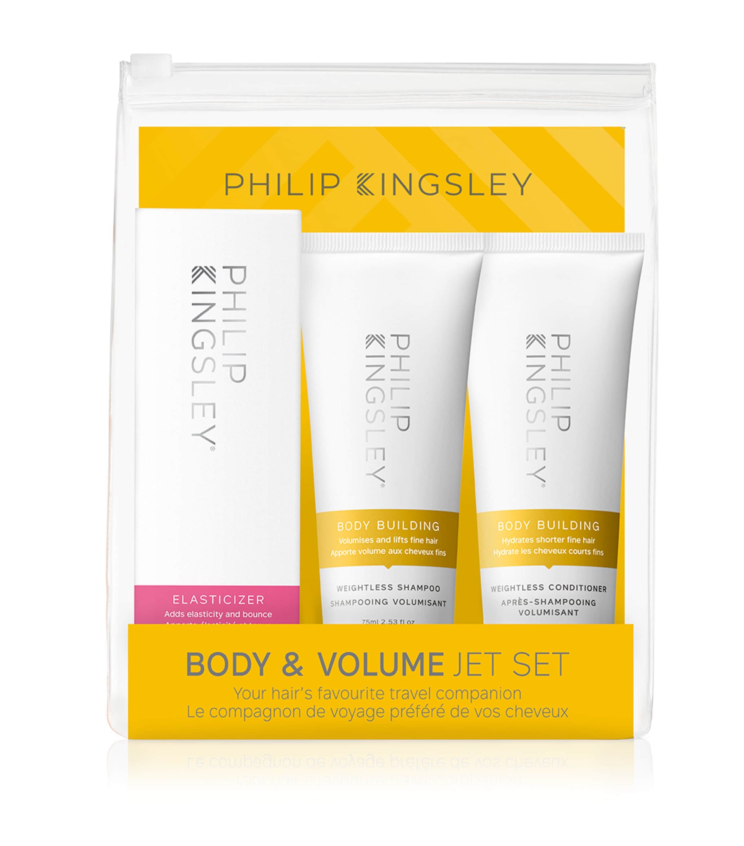 Philip Kingsley Body and Volume Jet Set Collection | Haircare | Shampoo | Conditioner | Beauty Gift Sets | Bath & Body Gift Sets | Haircare Gift Sets | Designers | Philip Kingsley