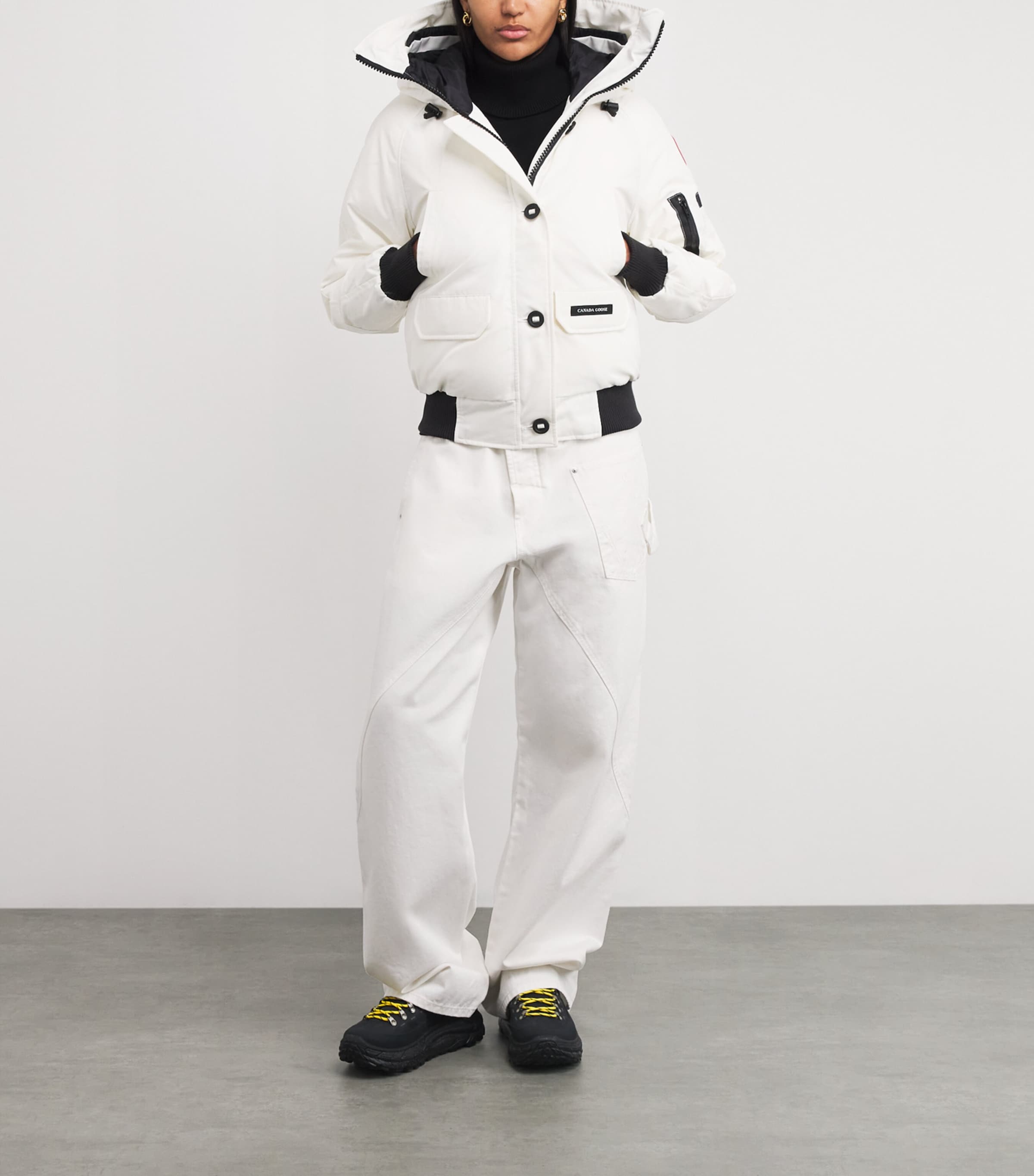 Down-Filled Chilliwack Bomber Jacket 9433NRTH STAR WH-BL DE L’ETOIL Image 2