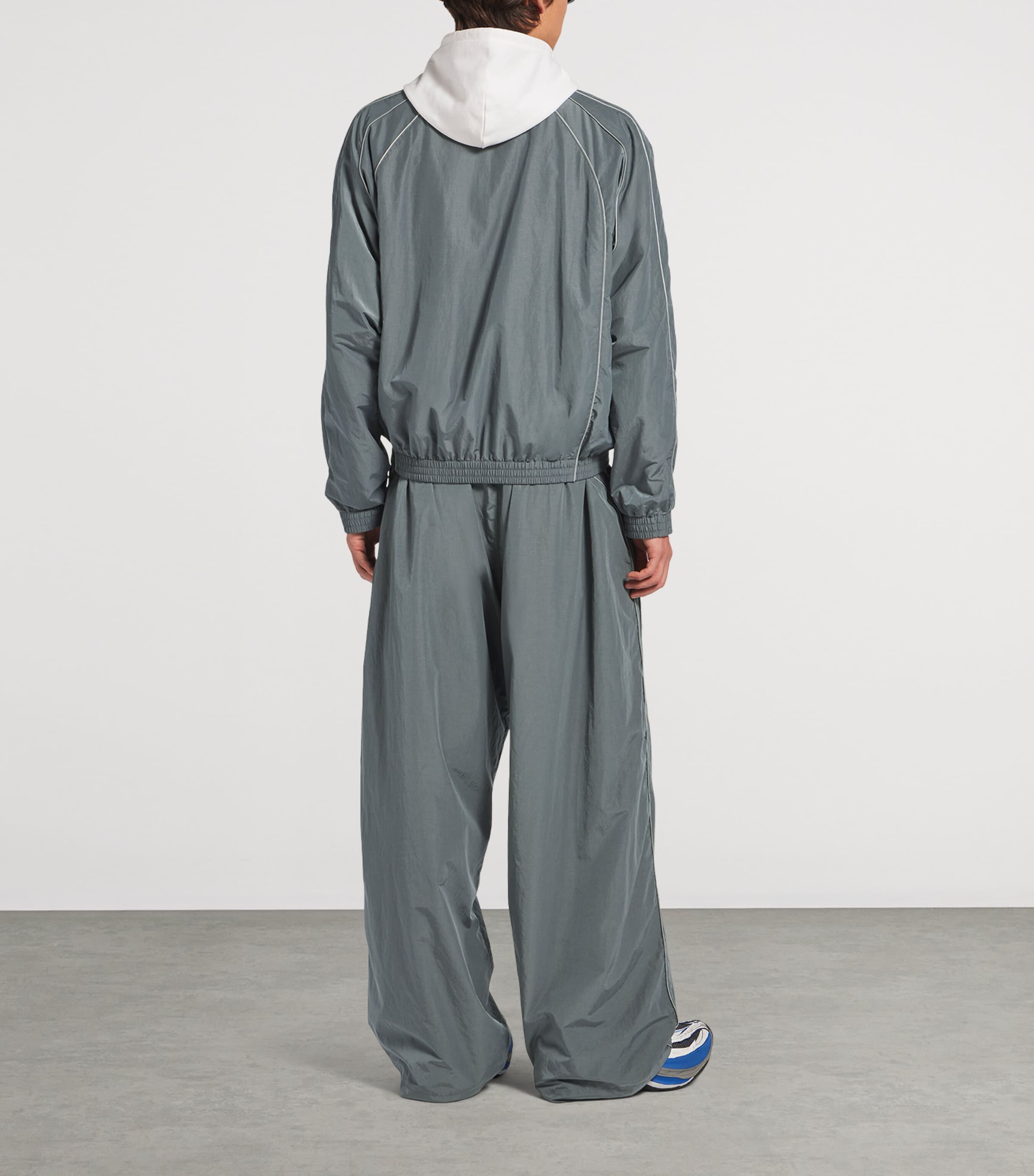 Balenciaga Grey Technical Zip-Up Jacket | Harrods US
