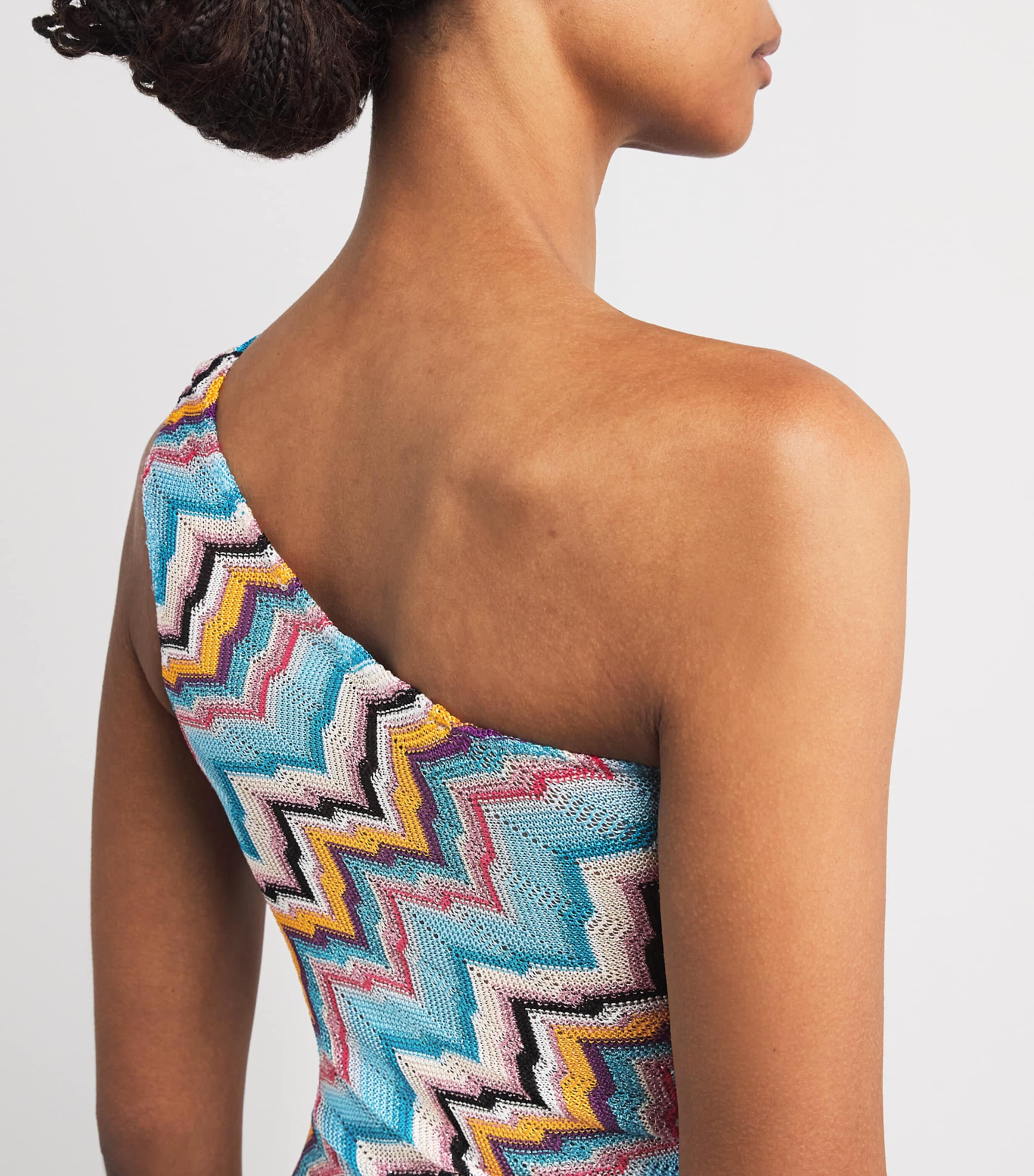 Missoni Metallic-Knit Mini Dress | Harrods US