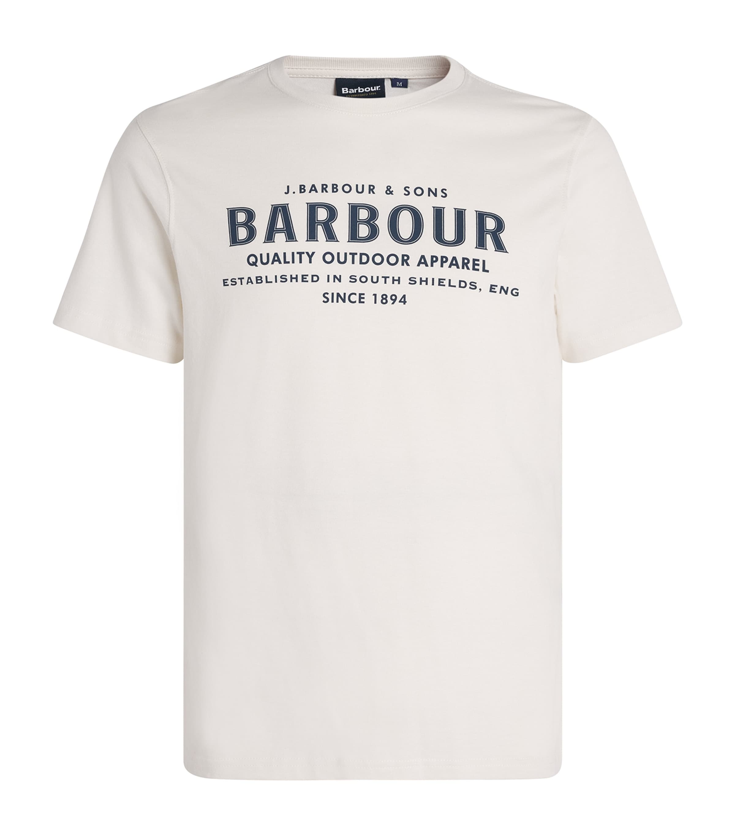 Barbour Cotton Moorside Logo T-Shirt | Harrods UK