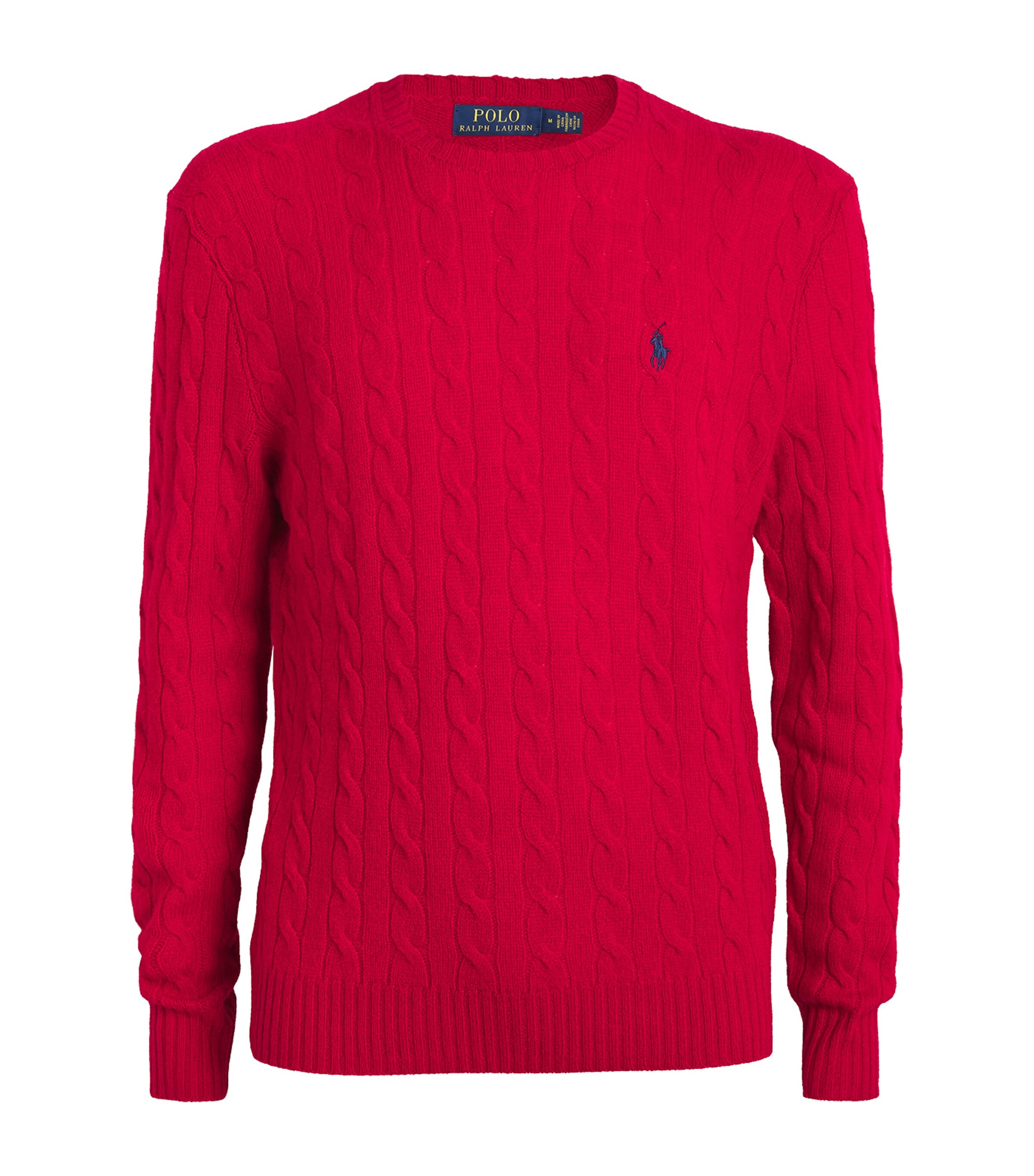 Wool an cashmere cable knit sweater main image 1