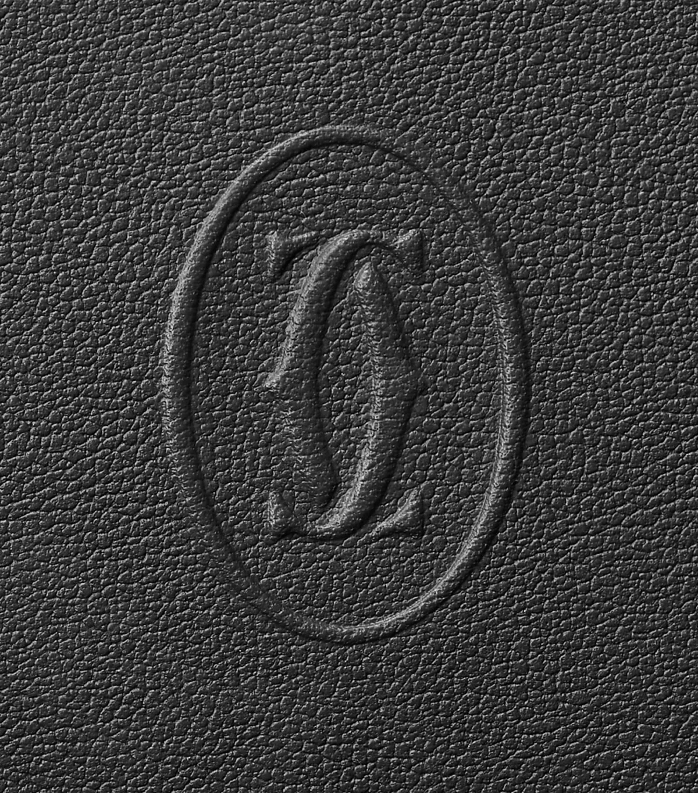 Cartier Leather Must Card Holder Black Image 5