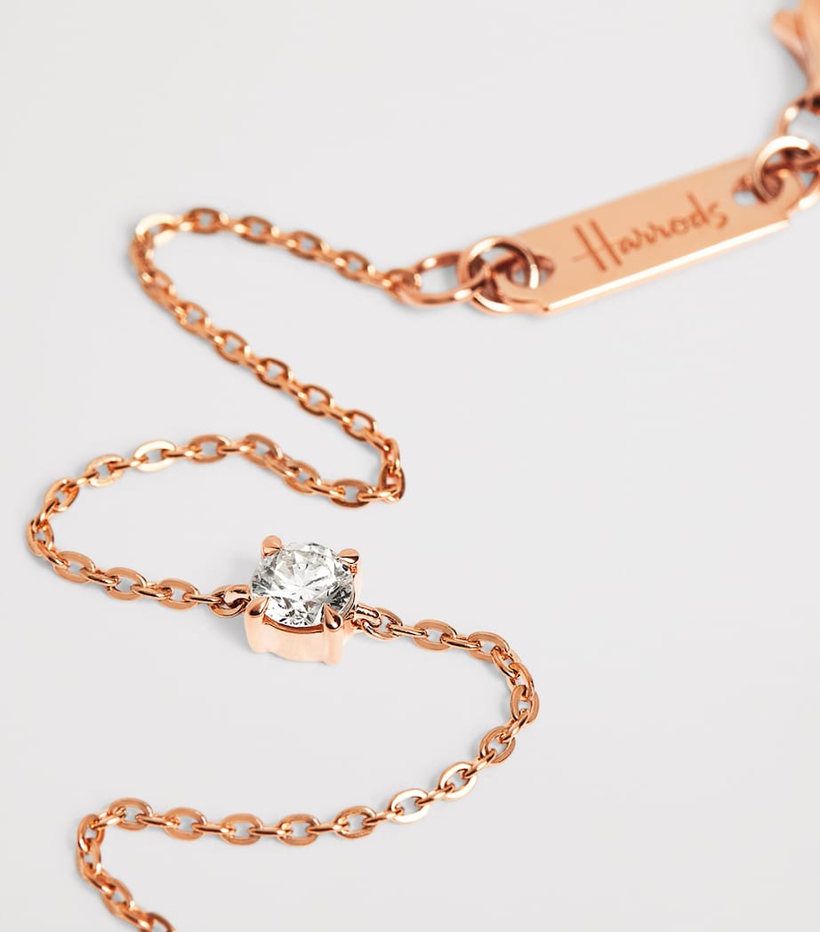 Rose Gold and Diamond Bracelet (0.25ct) ROSE GOLD Image 3