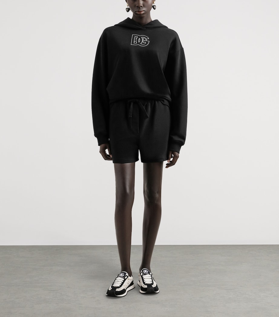 Cotton Logo Hoodie N0000-BLACK Image 2