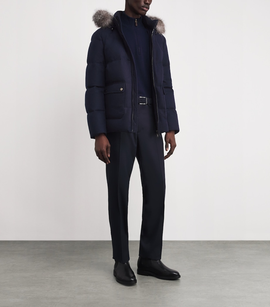 Cashmere Down Puffer Jacket 301 Image 2