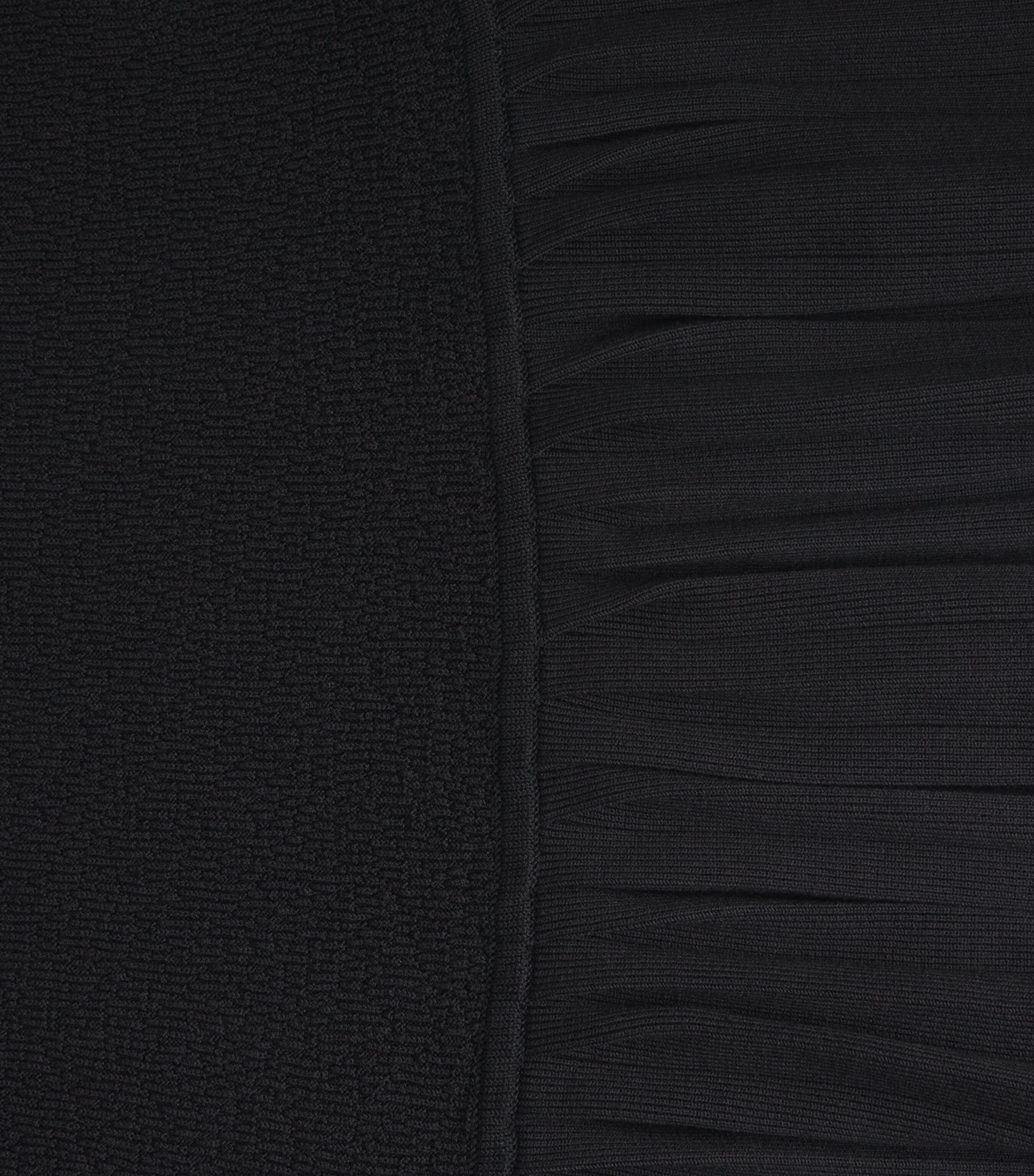 Claudie Pierlot Womens Knitted Mini Dress Black Image 6