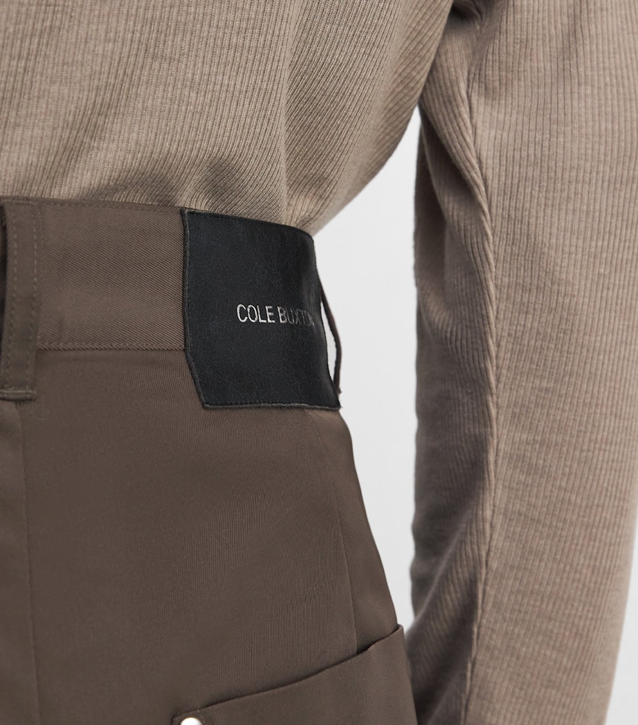 Gabardine Carpenter Trousers BROWN 300 Image 6