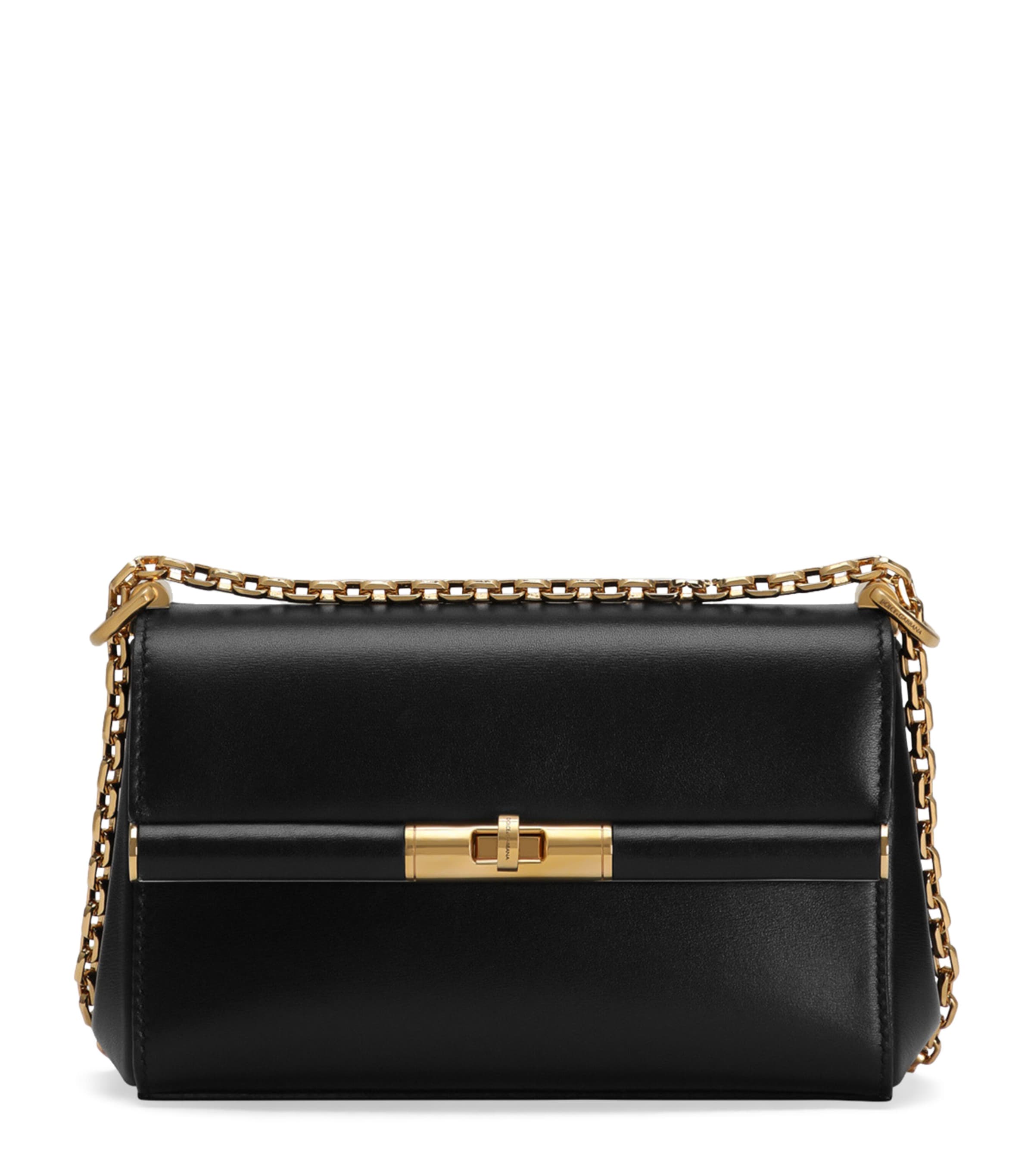Dolce & Gabbana Marlene Mini Leather Shoulder Bag
