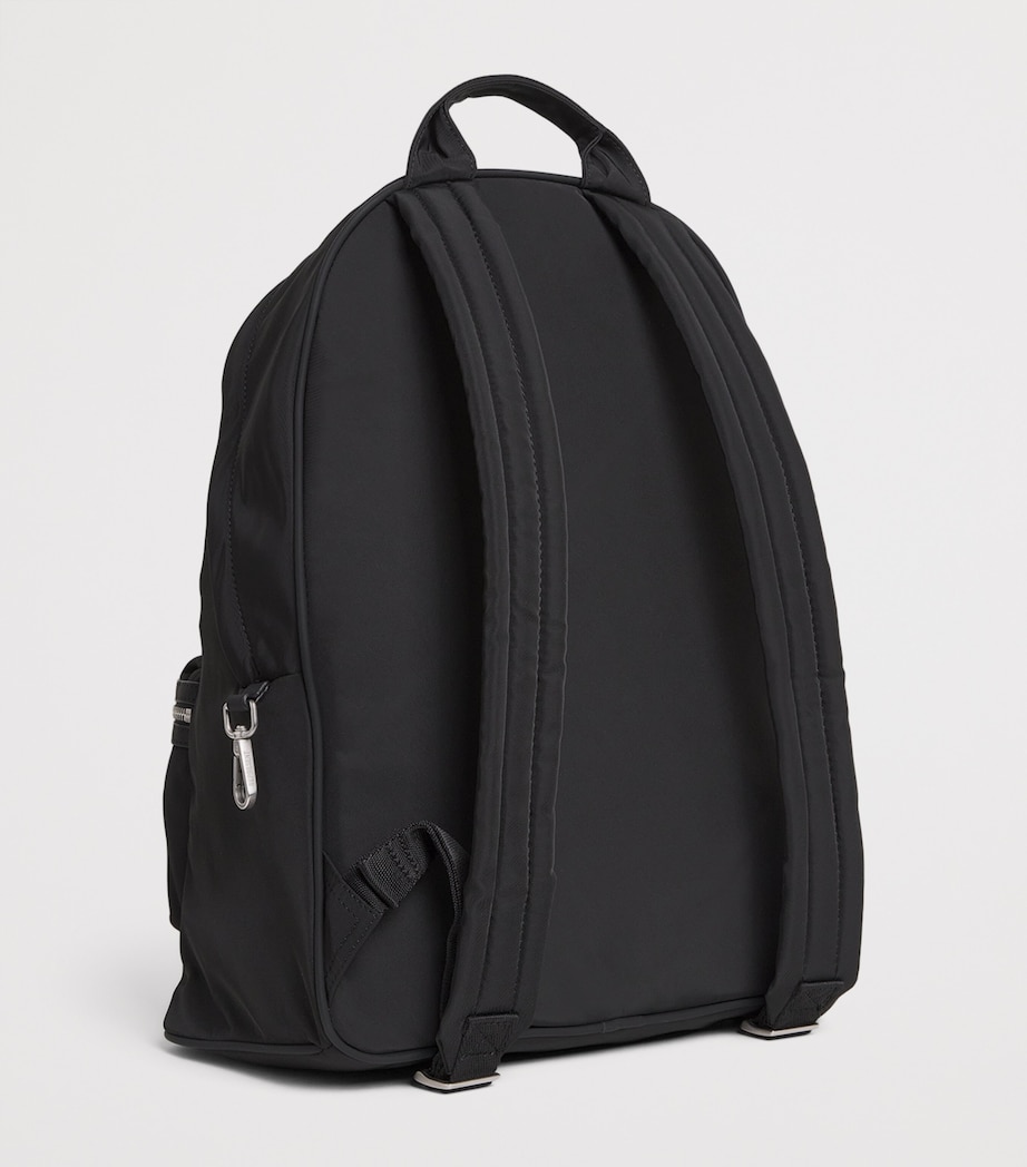 Nylon Logo Backpack BLACK Image 3
