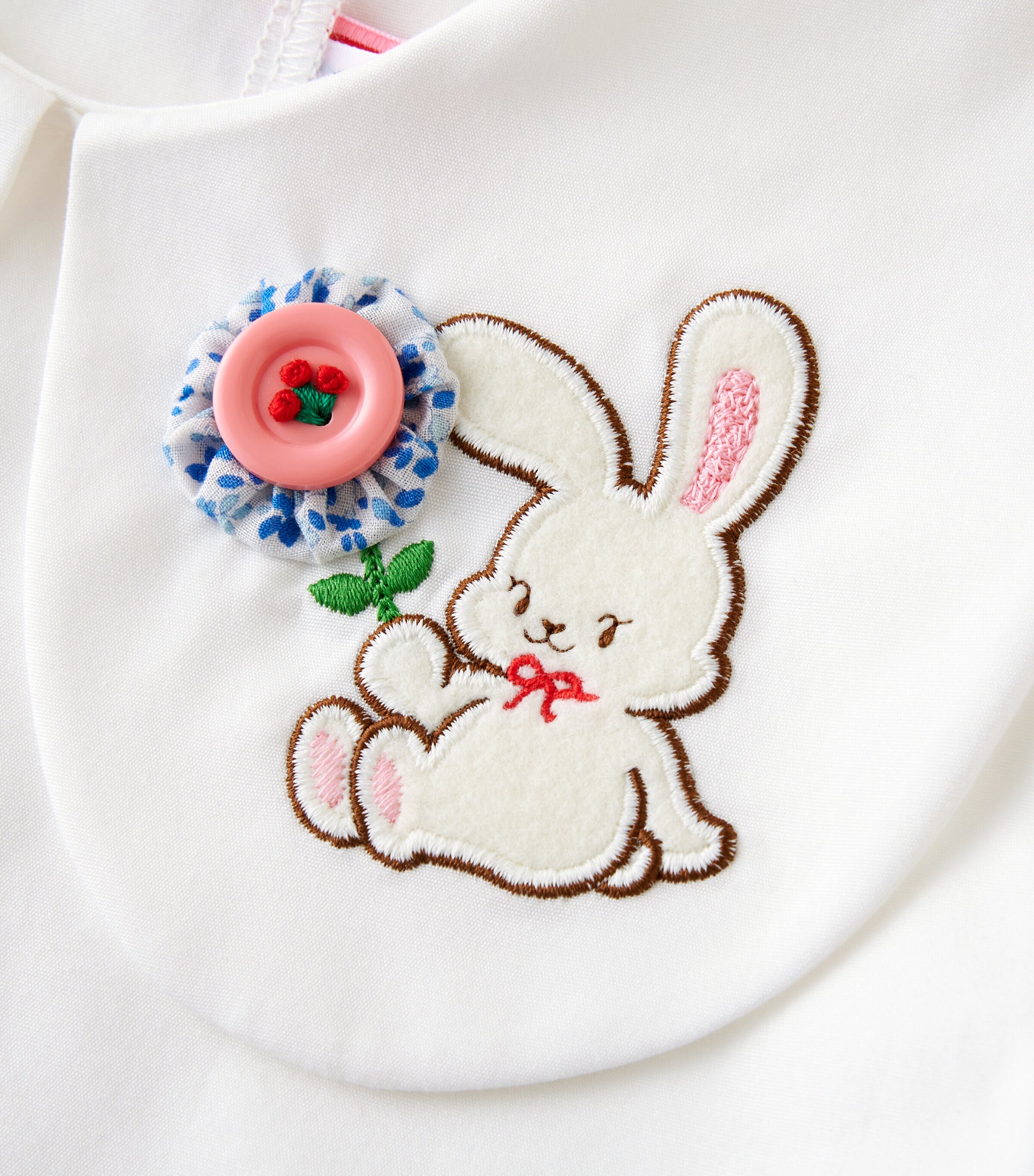 Miki House Cotton Chieco Saku Blouse (2-7 Years) Image 4