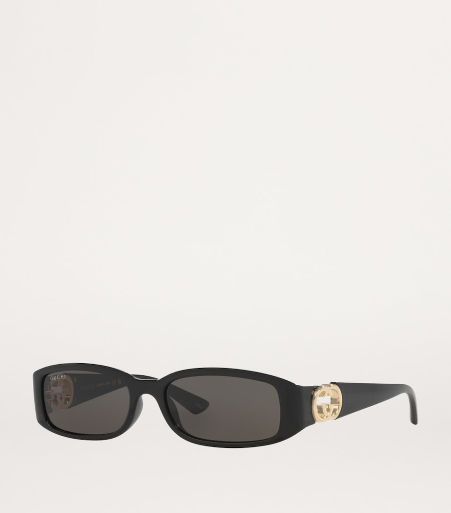 Gucci Slim Rectangular Sunglasses Image 2