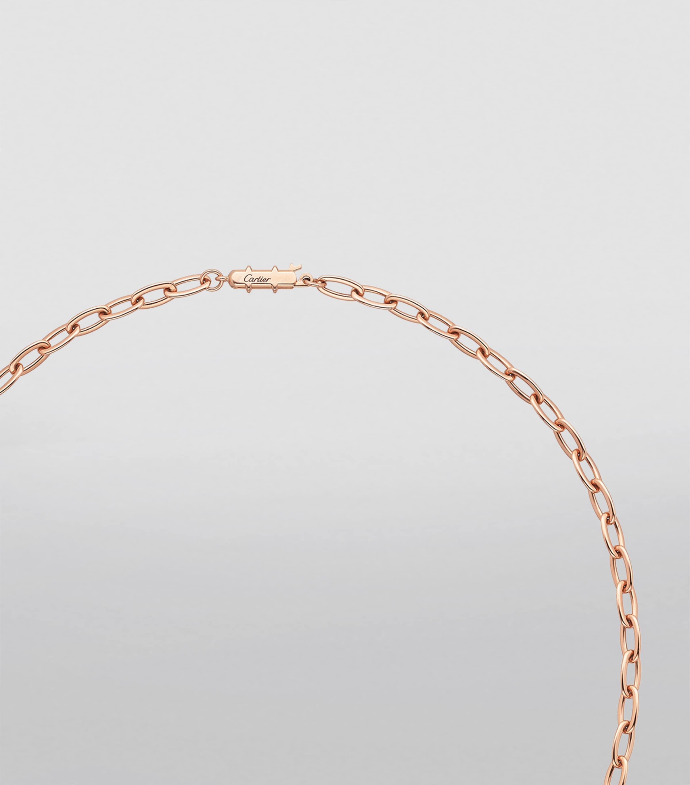 Rose Gold and Diamond Juste un Clou Necklace (45cm) ROSE GOLD Image 4