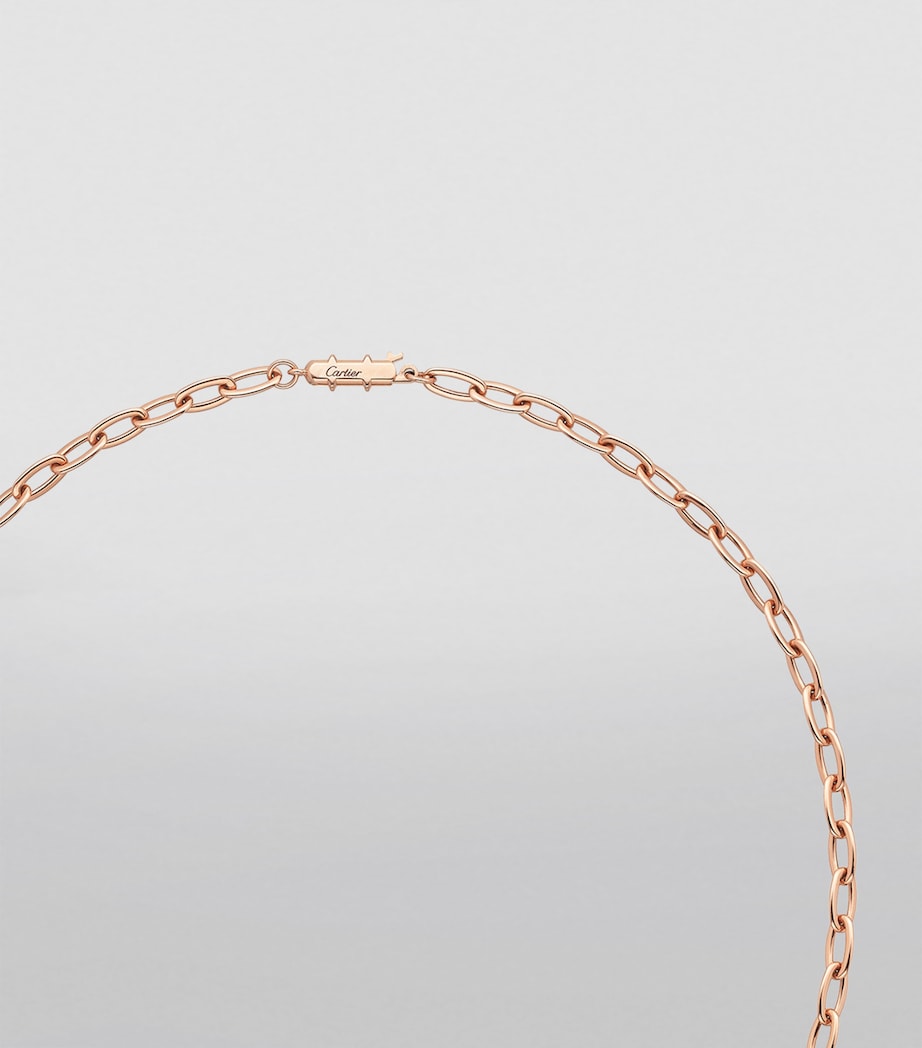 Rose Gold and Diamond Juste un Clou Necklace (45cm) ROSE GOLD Image 4
