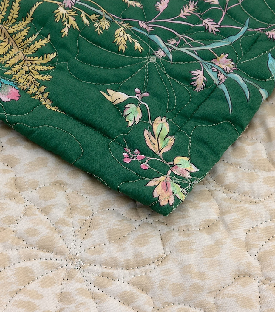 Organic Cotton Reversible Contes King Bedcover (250cm x 250cm) MULTICOLOURED Image 4