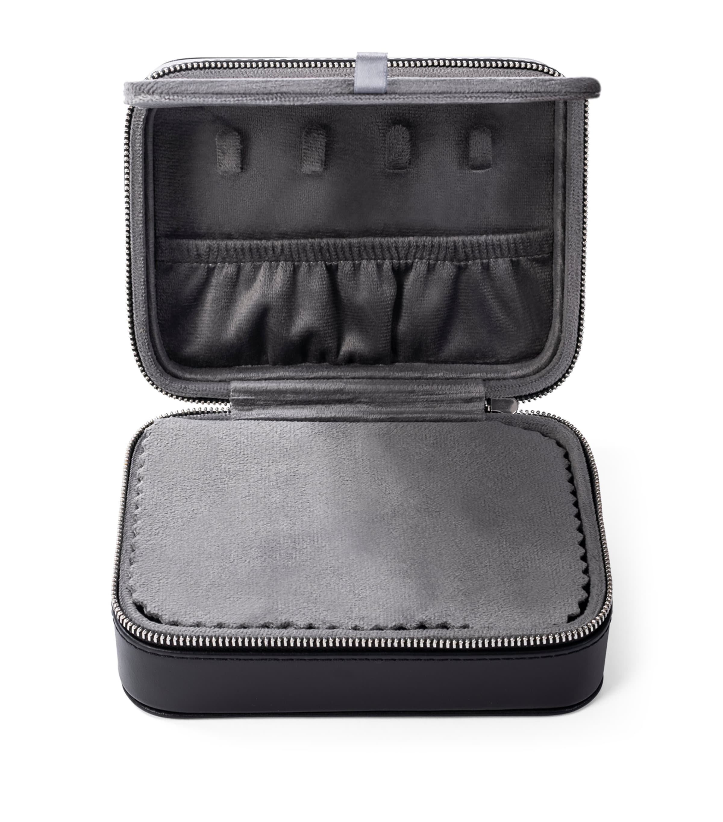 Buben & Zorweg Leather Roma Jewellery Case Black Image 2
