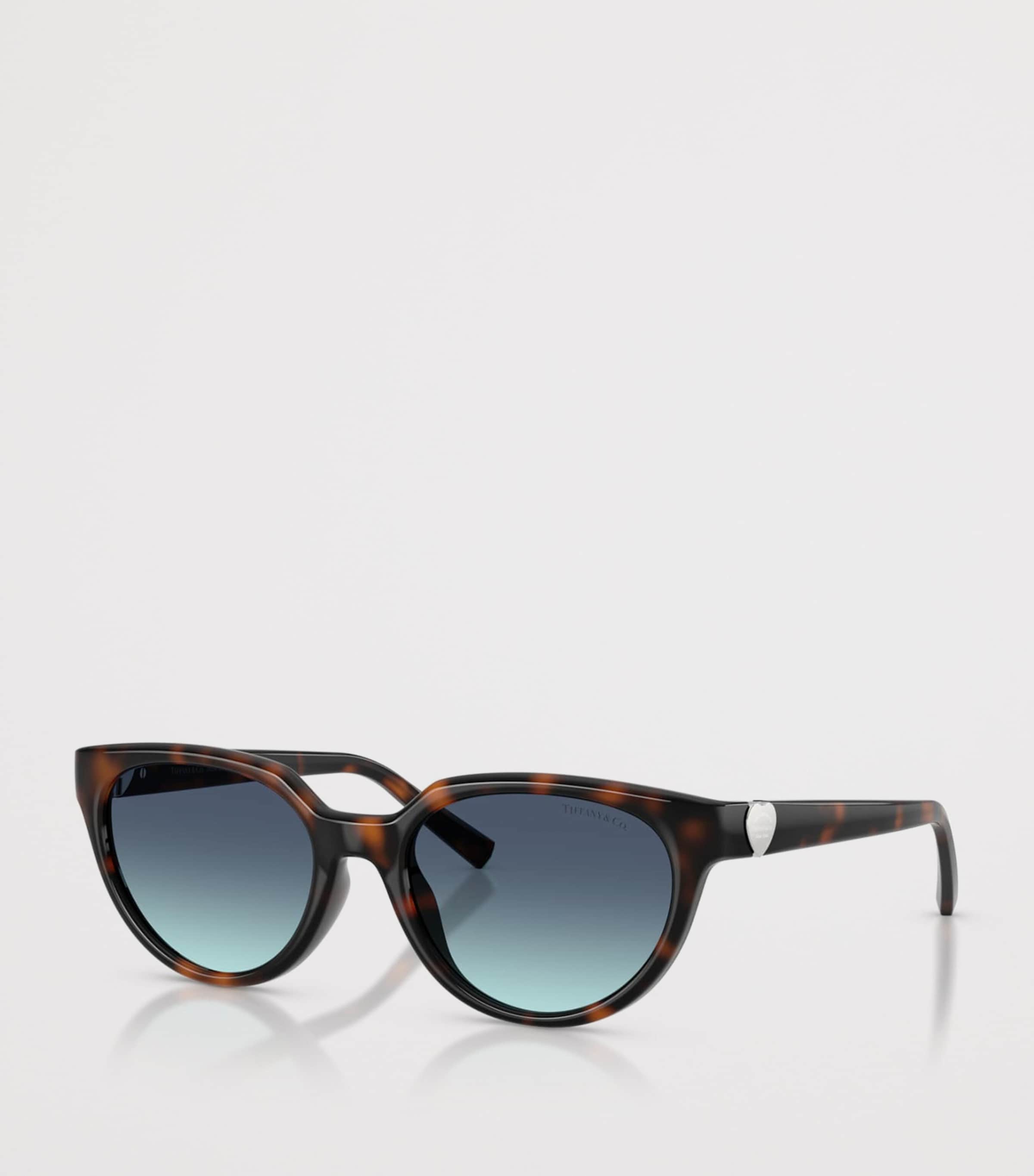 Tiffany & Co. Tortoiseshell Cat Eye Sunglasses Brown Image 2