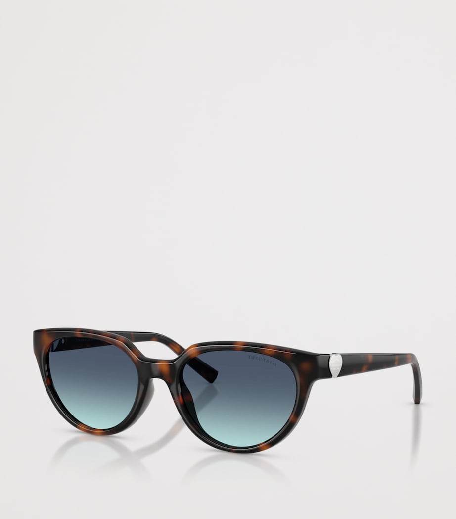 Tiffany & Co. Tortoiseshell Cat Eye Sunglasses Brown Image 2