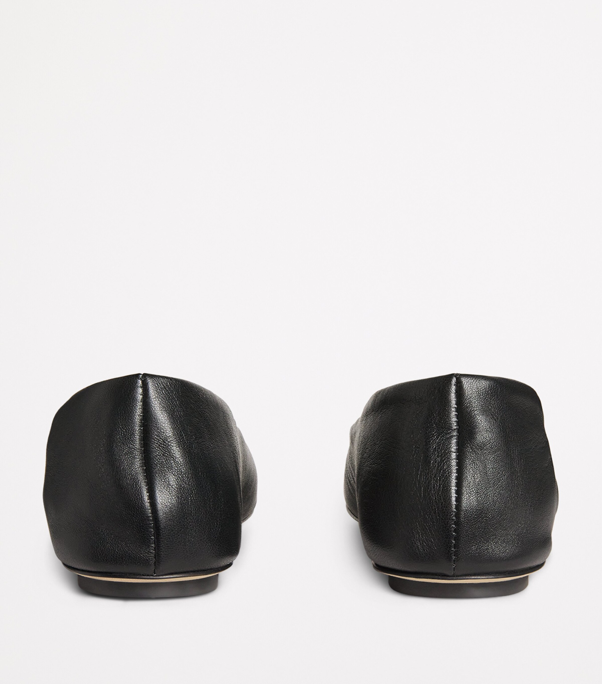 Leather Todi Ballet Flats BLACK Image 4