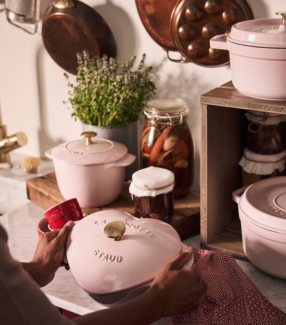 Heart Cocotte (20cm) SORBET ROSE Image 3