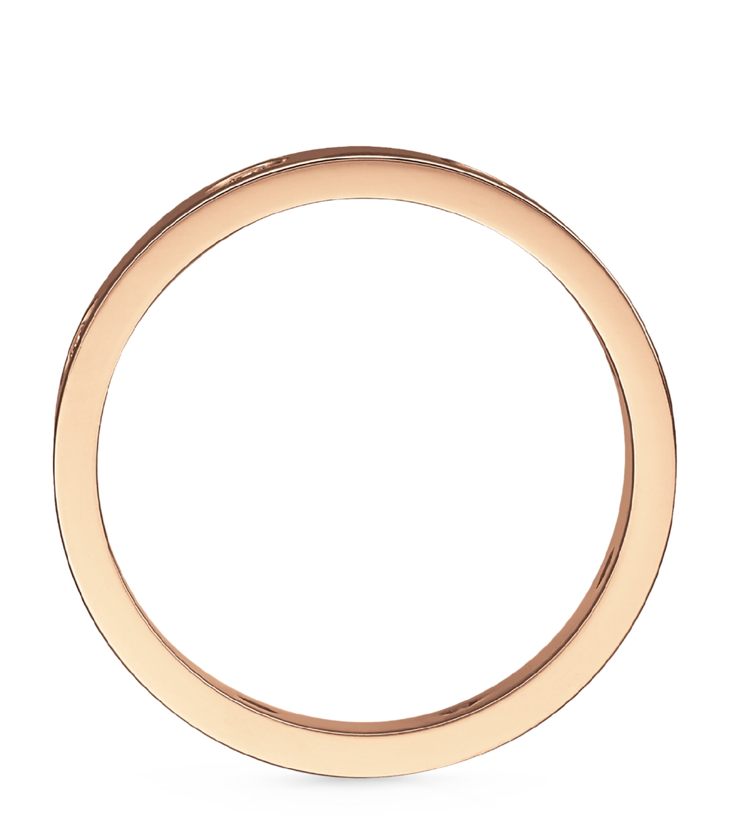 Rose Gold and Diamond LOVE Ring MULTI Image 7
