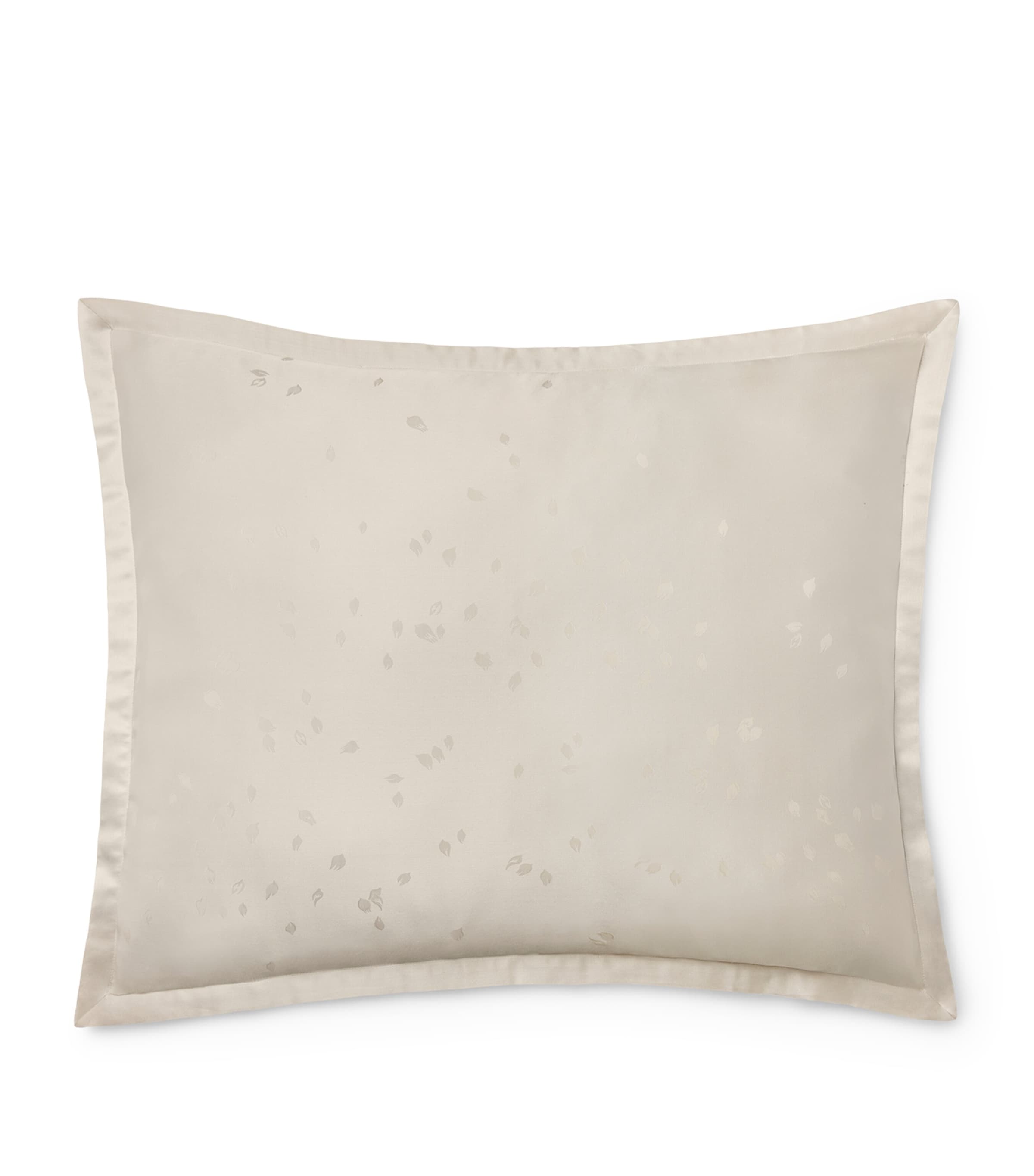 Pratesi Anemone Square Sham Pillowcase (65cm x 65cm) Beige Image 1
