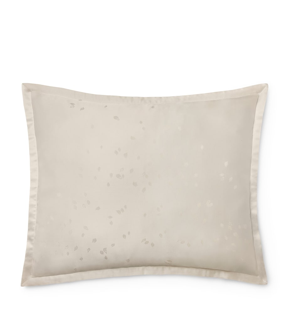 Pratesi Anemone Square Sham Pillowcase (65cm x 65cm) Beige Image 1
