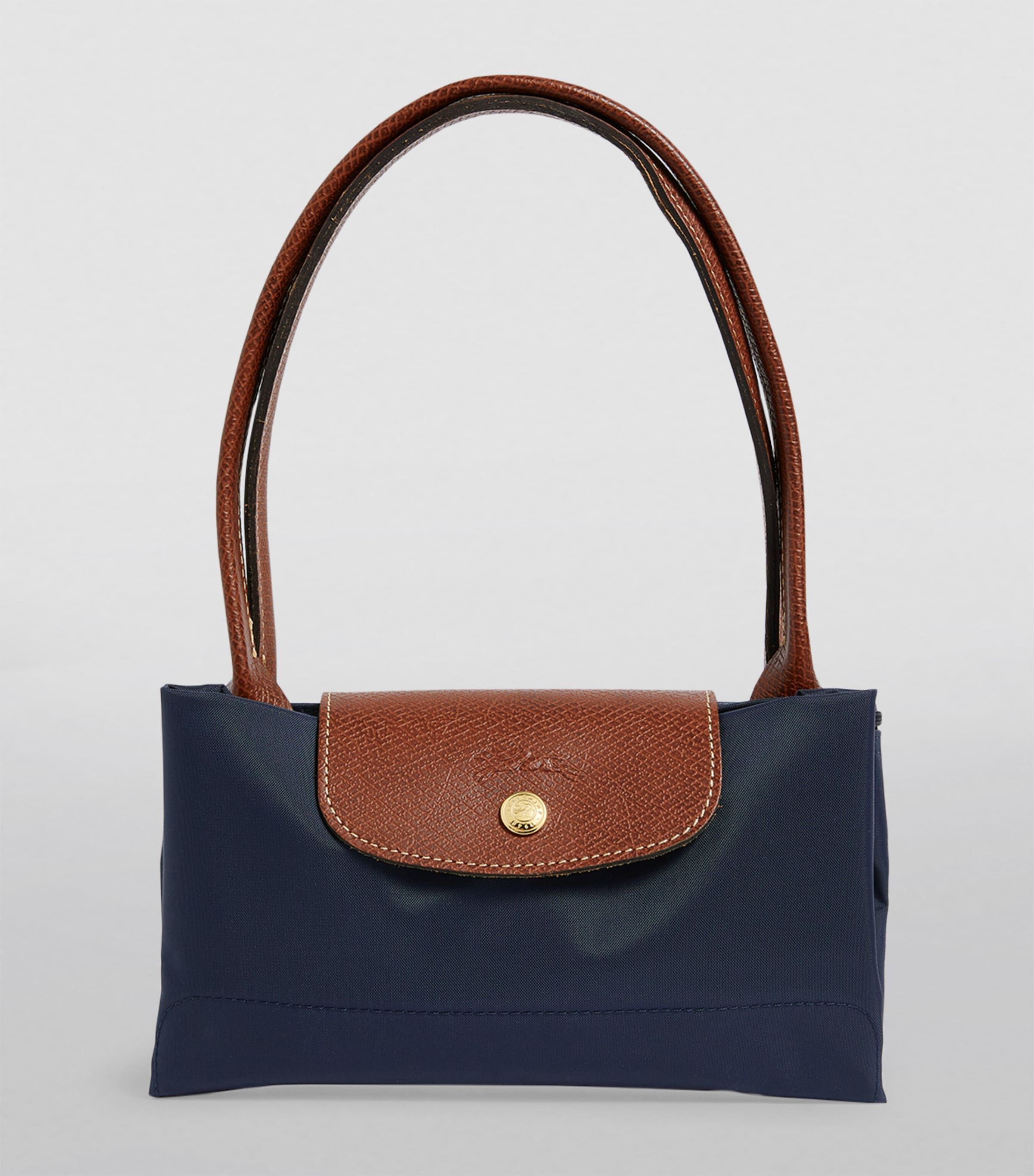 Medium Le Pliage Original Tote Bag P68 NAVY Image 7